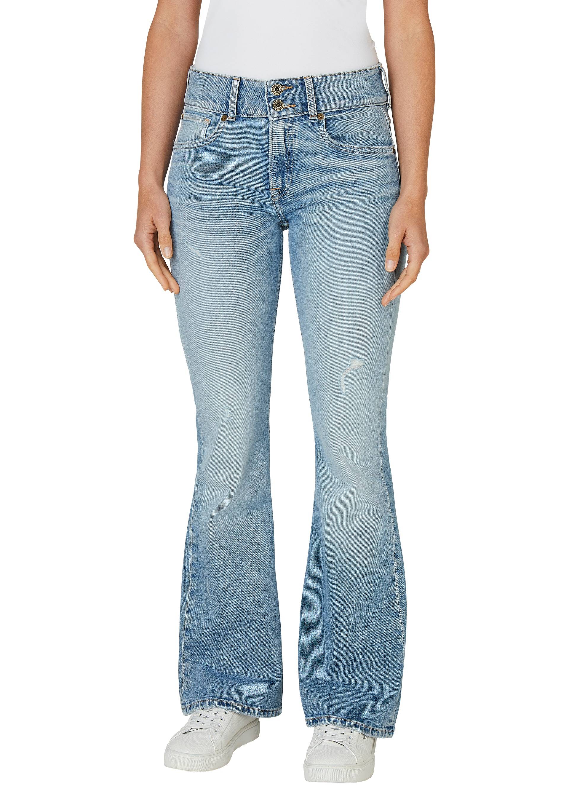 Pepe Jeans 5-Pocket-Jeans »FLARE JEANS MW VENUS«, im Flared Fit Pepe Jeans 5-Pocket-Jeans »FLARE JEANS MW VENUS«, im Flared Fit von Pepe Jeans