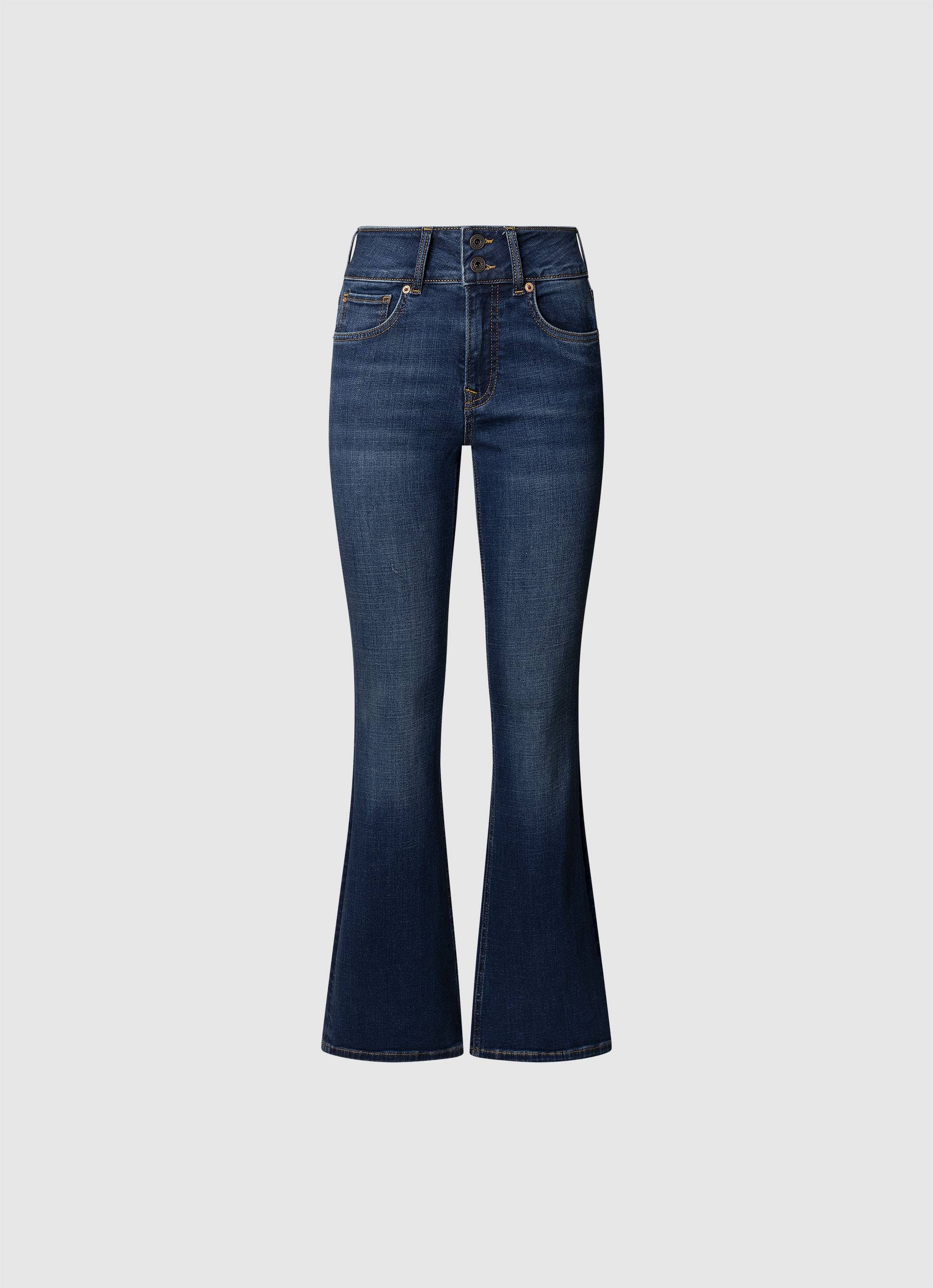 Pepe Jeans 5-Pocket-Jeans »FLARE JEANS MW VENUS«, im Flared Fit Pepe Jeans 5-Pocket-Jeans »FLARE JEANS MW VENUS«, im Flared Fit von Pepe Jeans