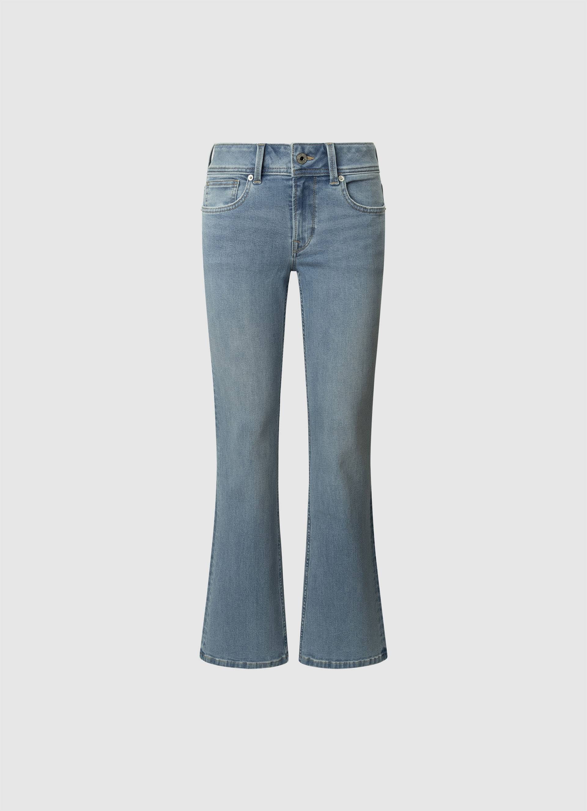 Pepe Jeans 5-Pocket-Jeans »FLARE LW PIMLICO«, im Flared Fit Pepe Jeans 5-Pocket-Jeans »FLARE LW PIMLICO«, im Flared Fit von Pepe Jeans
