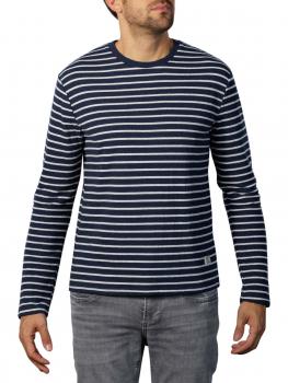 Pepe Jeans Anderson Melange Stripe Sweater deep sea Pepe Jeans Anderson Melange Stripe Sweater deep sea von Pepe Jeans