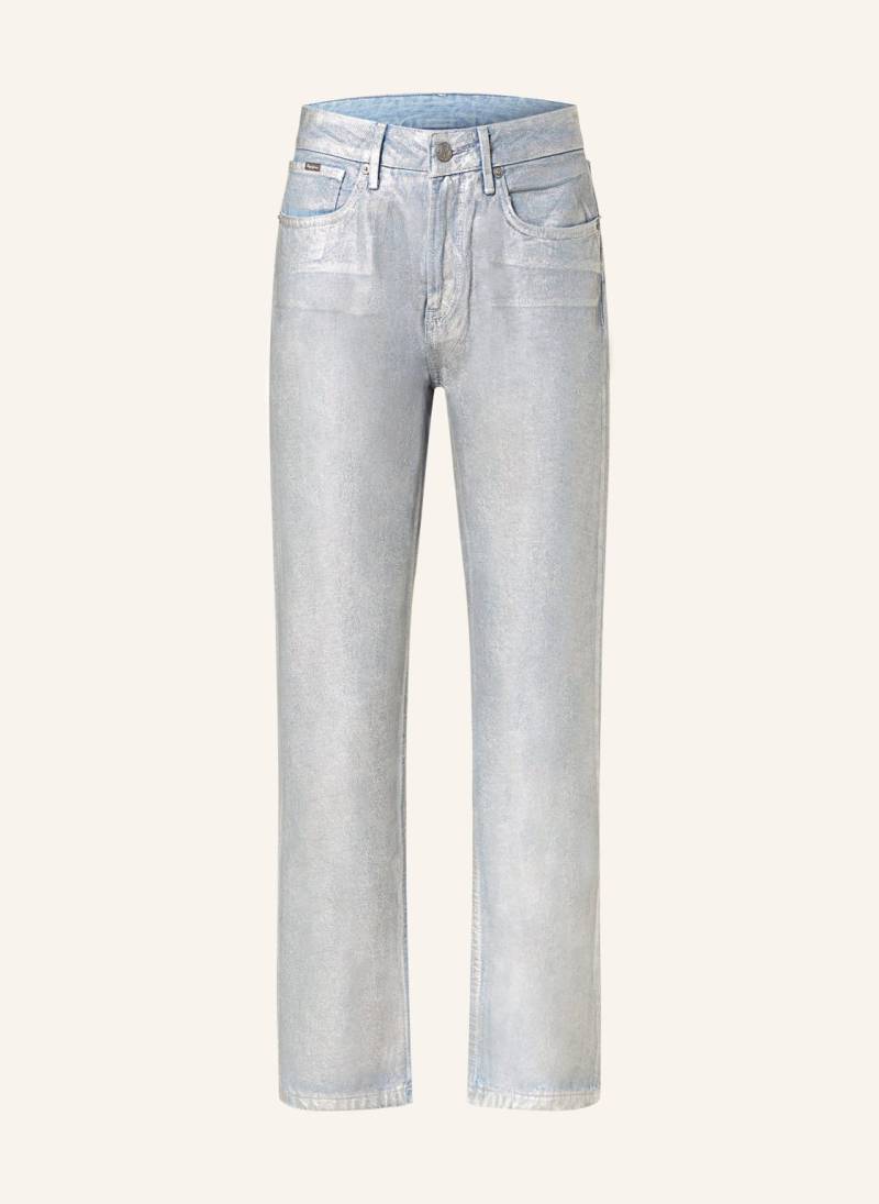 Pepe Jeans Coated Jeans silber von Pepe Jeans
