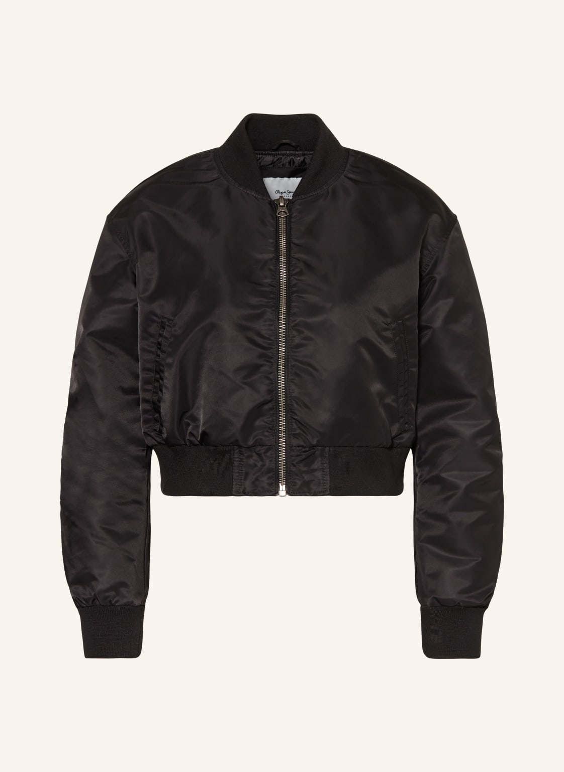 Pepe Jeans Cropped-Blouson Monite schwarz von Pepe Jeans