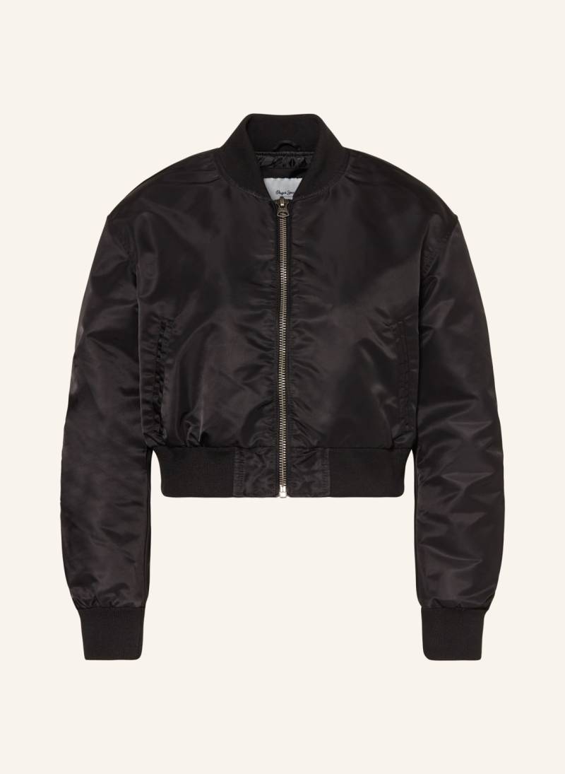 Pepe Jeans Cropped-Blouson Monite schwarz von Pepe Jeans