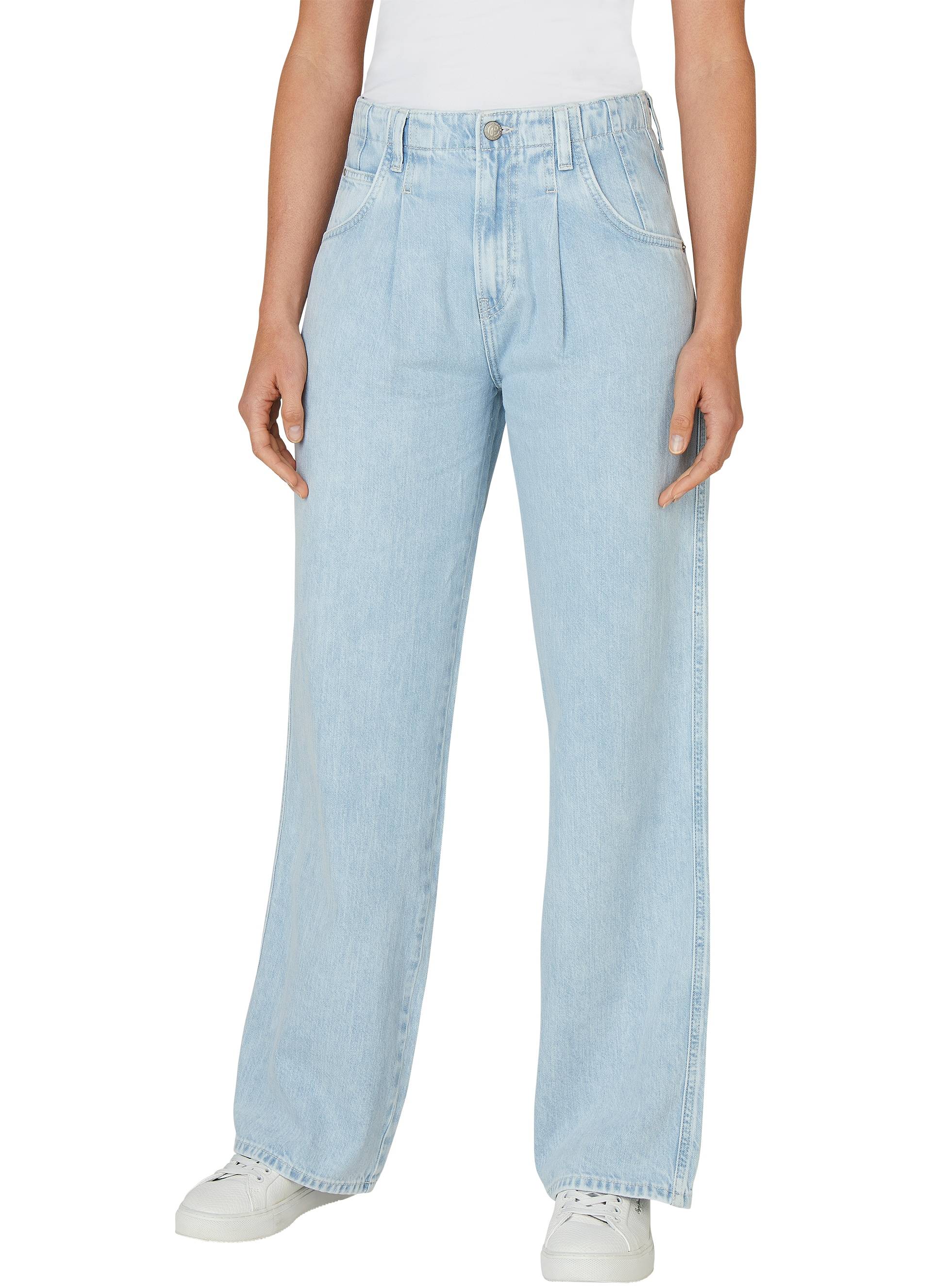 Pepe Jeans High-waist-Jeans »STRAIGHT UHW LEXA ARCHIVE«, mit Bundfalten Pepe Jeans High-waist-Jeans »STRAIGHT UHW LEXA ARCHIVE«, mit Bundfalten von Pepe Jeans