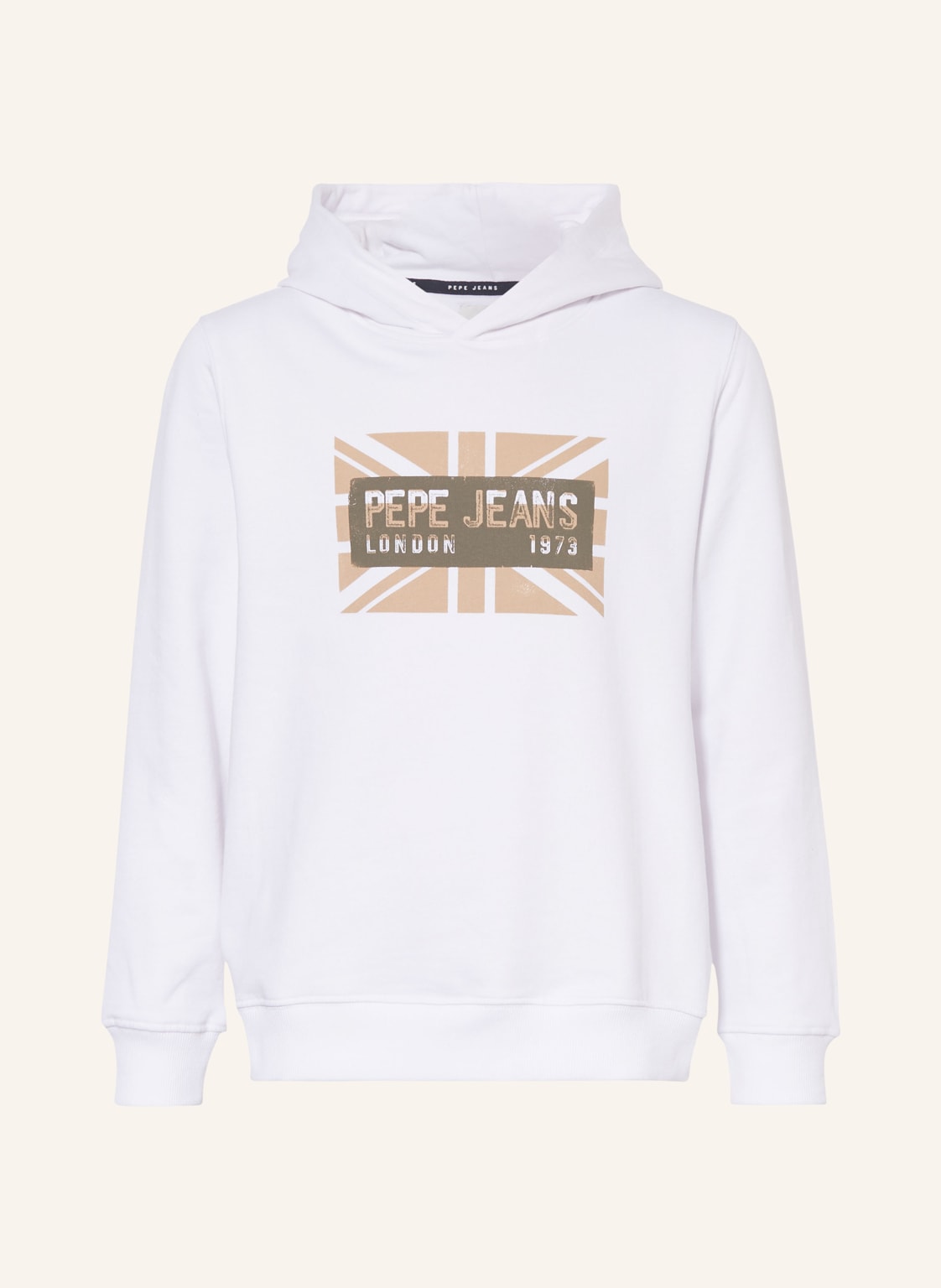Pepe Jeans Hoodie weiss von Pepe Jeans