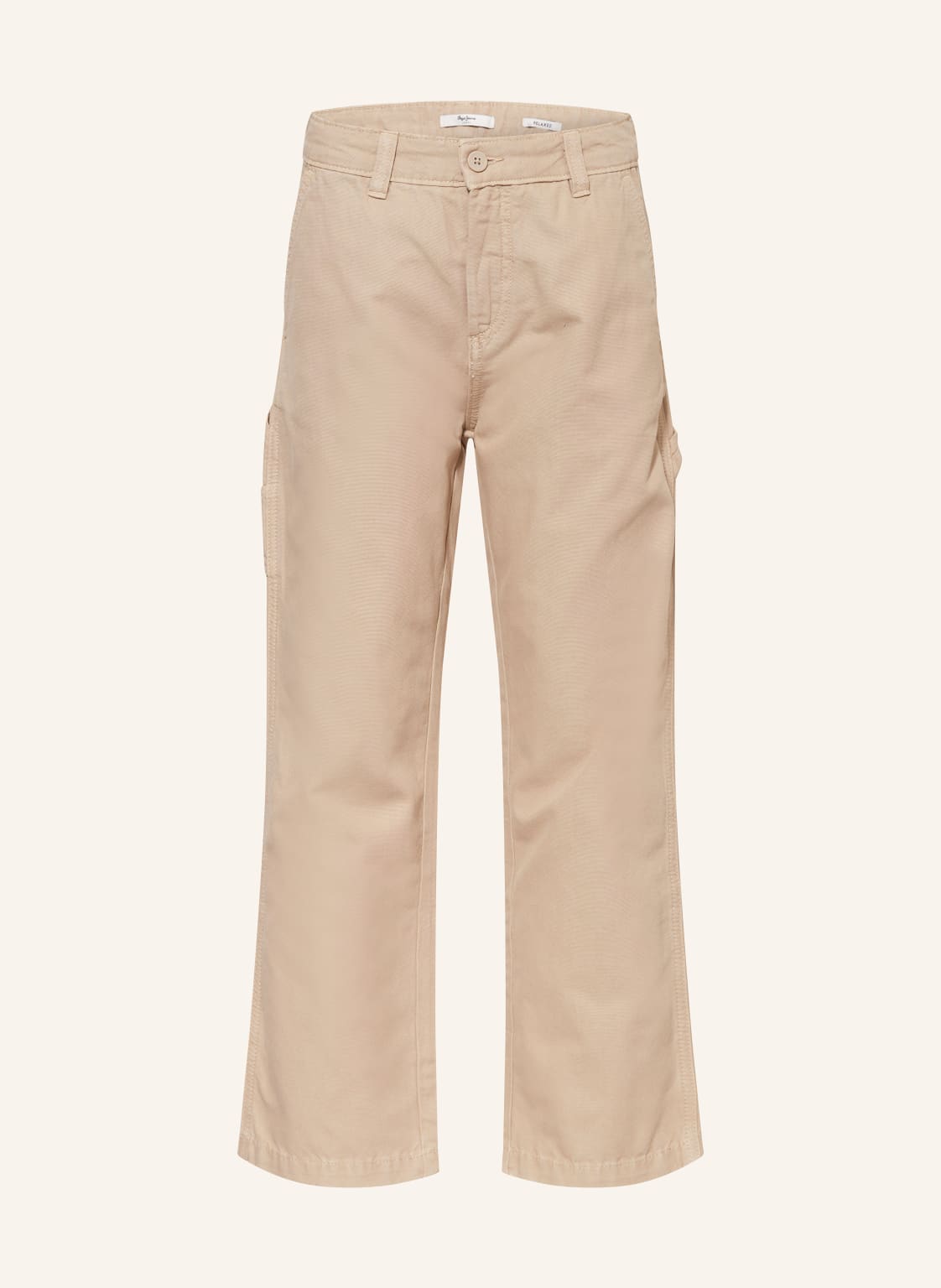 Pepe Jeans Hose Worker Relaxed Fit beige von Pepe Jeans