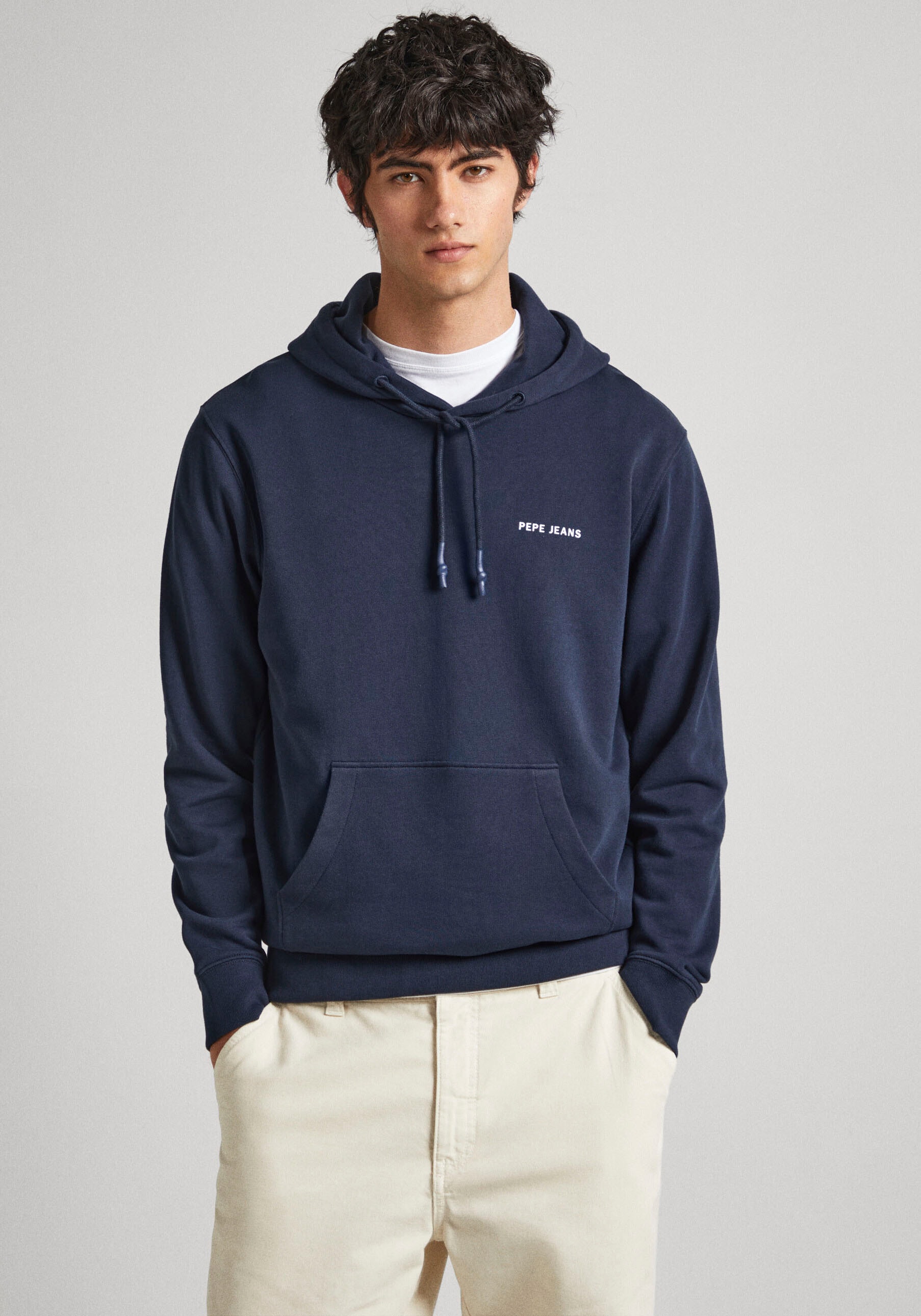 Pepe Jeans Kapuzensweatshirt, mit grossem Rückenprint von Pepe Jeans