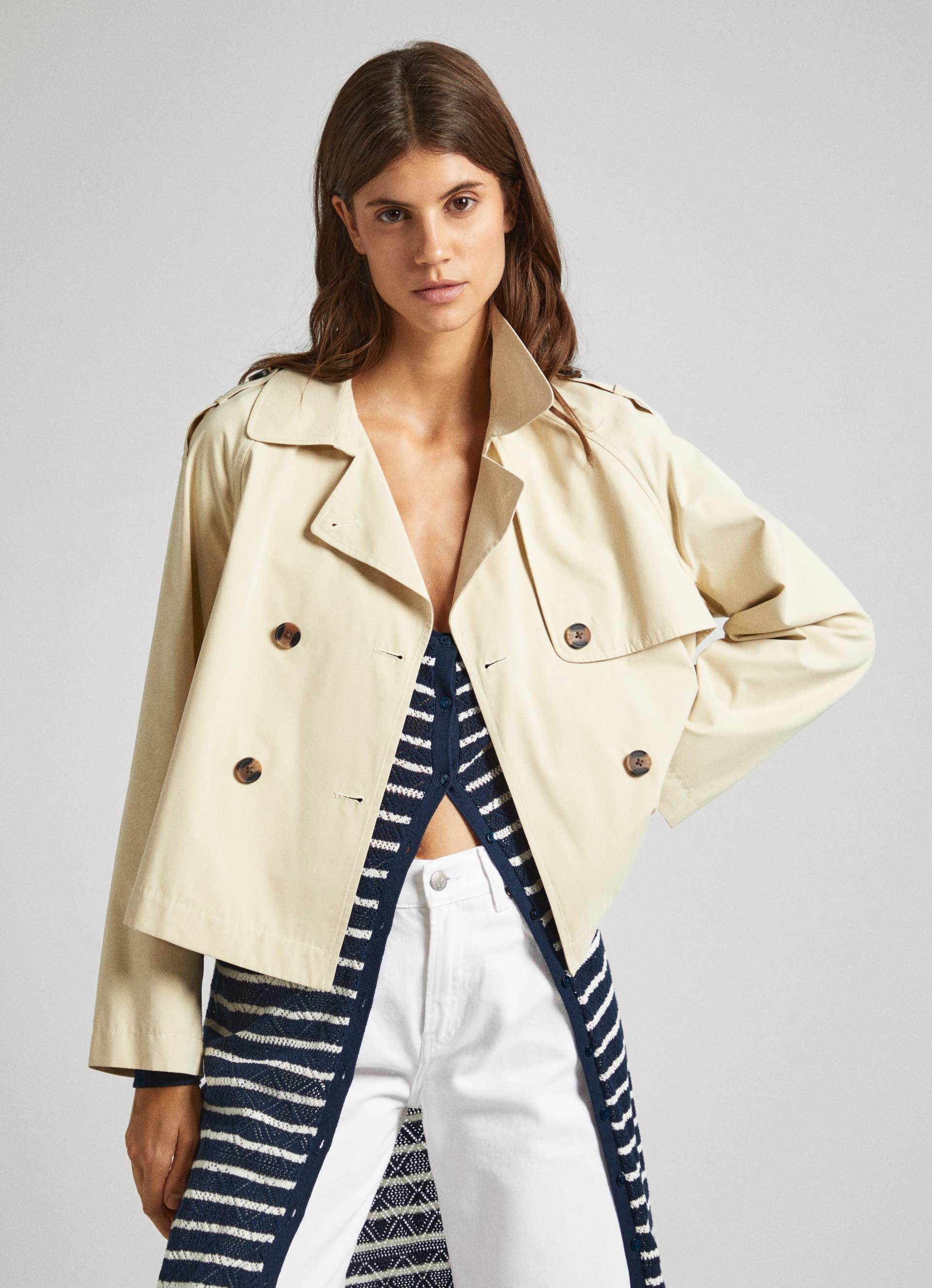 Pepe Jeans Kurzjacke »Sheila Trenchjacke« von Pepe Jeans