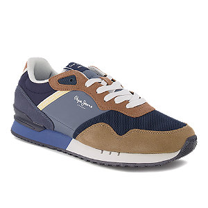 Pepe Jeans London Herren Sneaker Blau von Pepe Jeans