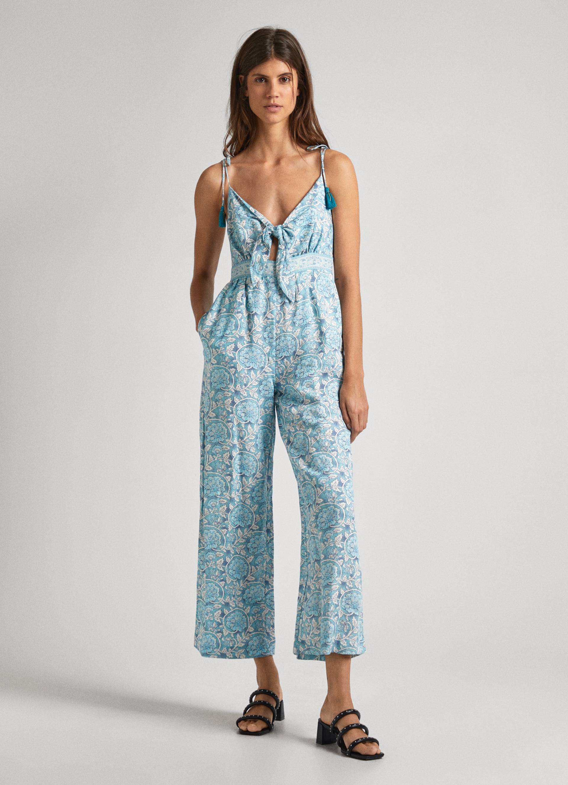 Pepe Jeans Overall »MATILDE«, mit floralem Alloverprint in sommerlicher Qualität mit Leinen Pepe Jeans Overall »MATILDE«, mit floralem Alloverprint in sommerlicher Qualität mit Leinen von Pepe Jeans