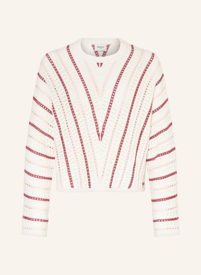 Pepe Jeans Pullover Ginny weiss von Pepe Jeans