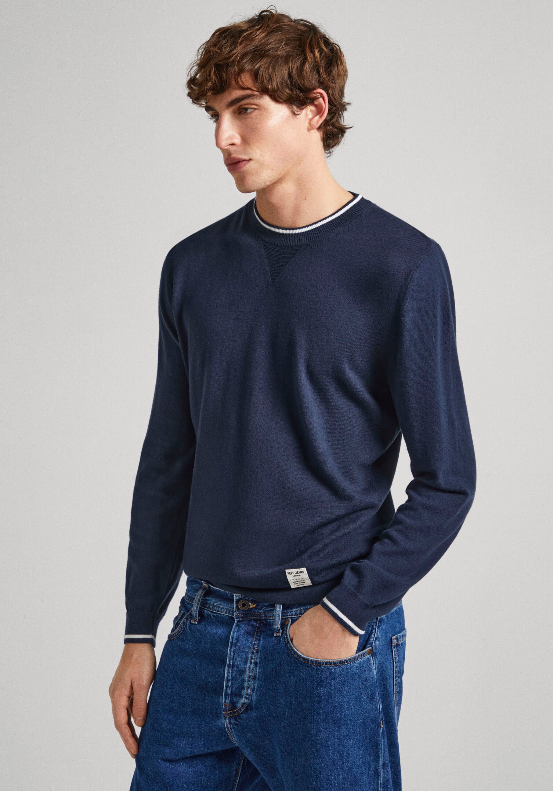 Pepe Jeans Rundhalspullover »Pepe Pullover MIKE« von Pepe Jeans