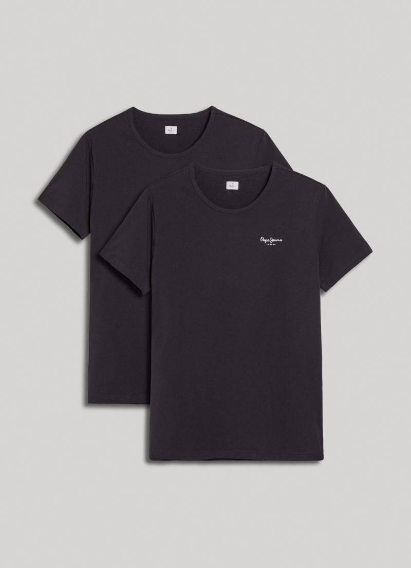 Pepe Jeans Rundhalsshirt, (Packung), mit Stretch von Pepe Jeans