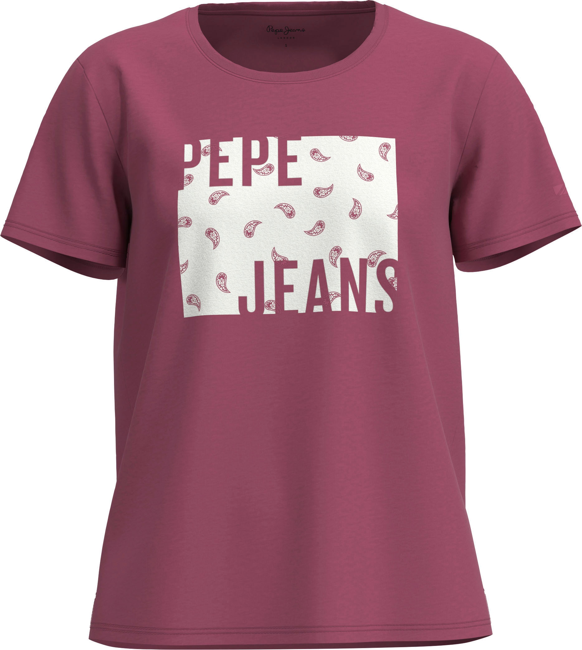 Pepe Jeans Rundhalsshirt »LUCIE«, mit Kontrastprint von Pepe Jeans