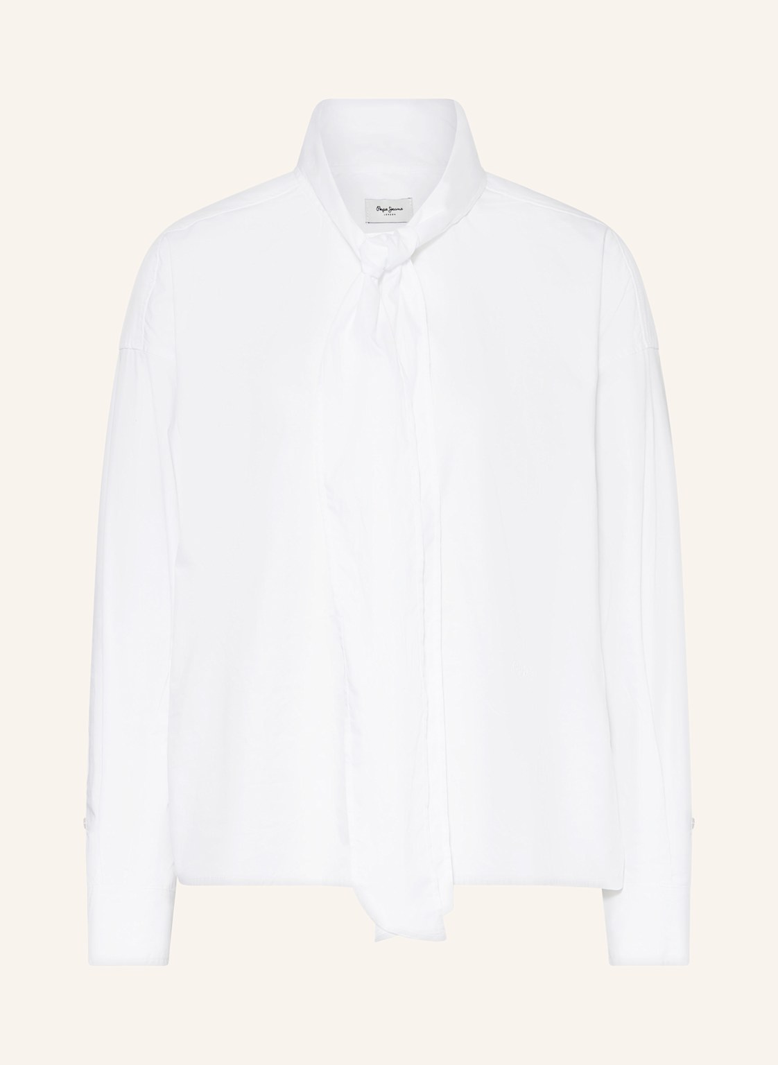 Pepe Jeans Schluppenbluse Karyma weiss Pepe Jeans Schluppenbluse Karyma weiss von Pepe Jeans