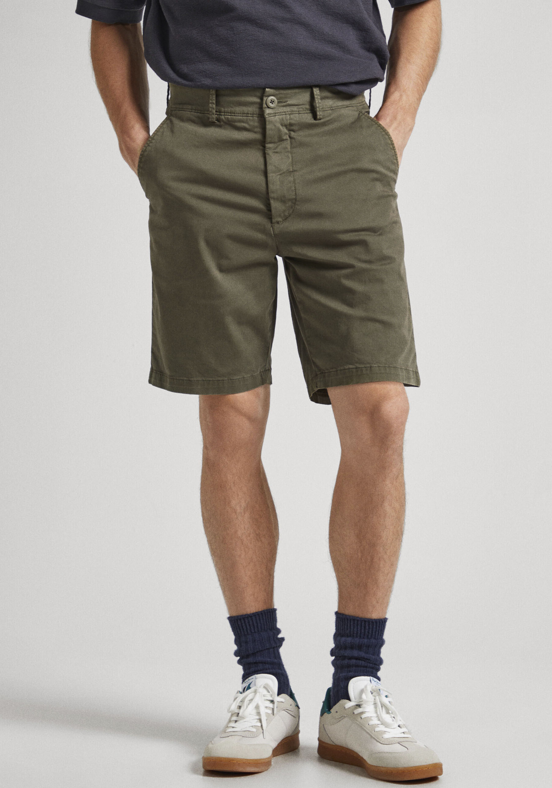 Pepe Jeans Shorts, mit Markenlabel von Pepe Jeans