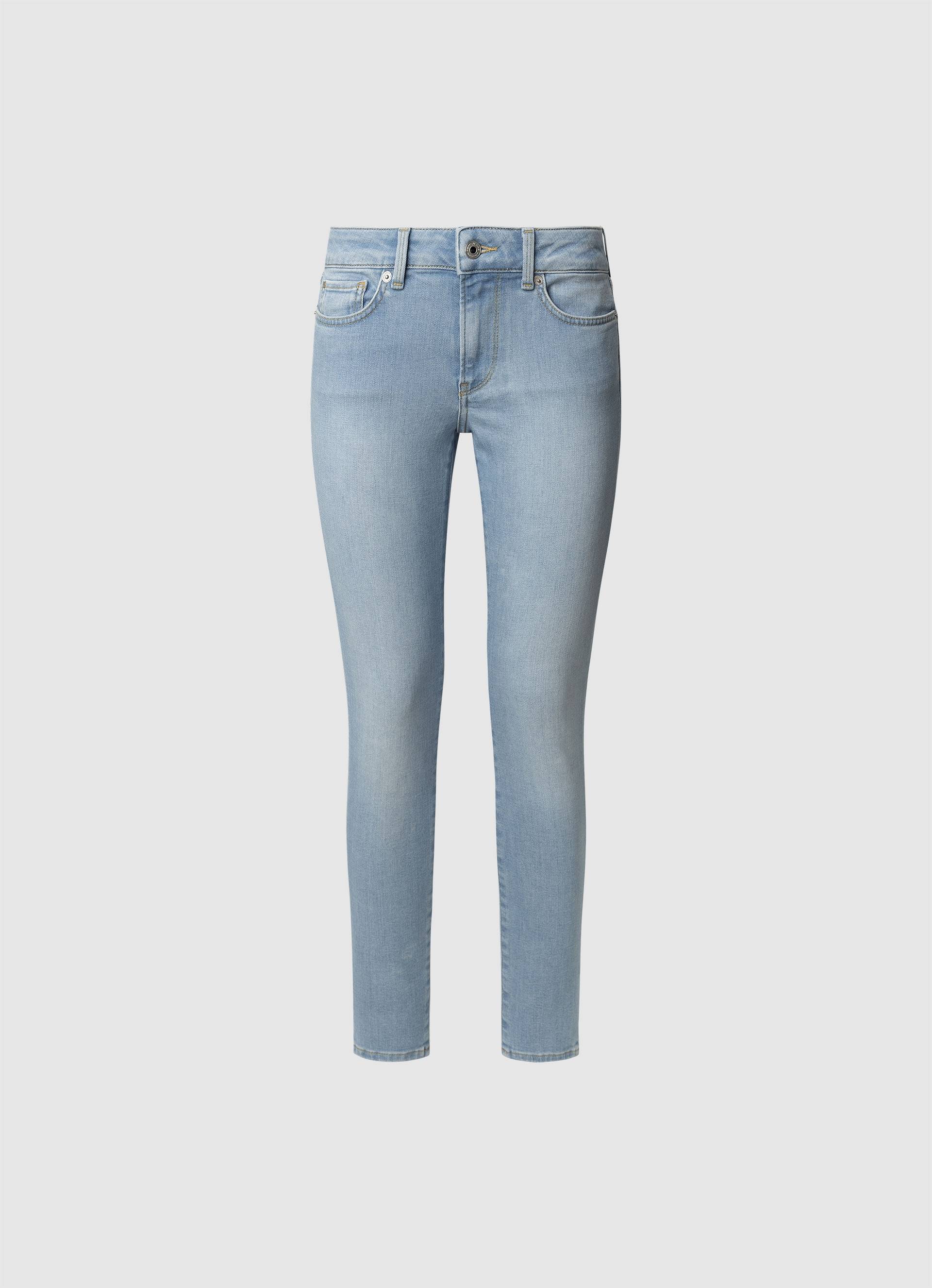 Pepe Jeans Skinny-fit-Jeans »SKINNY JEANS LW«, in verschiedenen Waschungen Pepe Jeans Skinny-fit-Jeans »SKINNY JEANS LW«, in verschiedenen Waschungen von Pepe Jeans