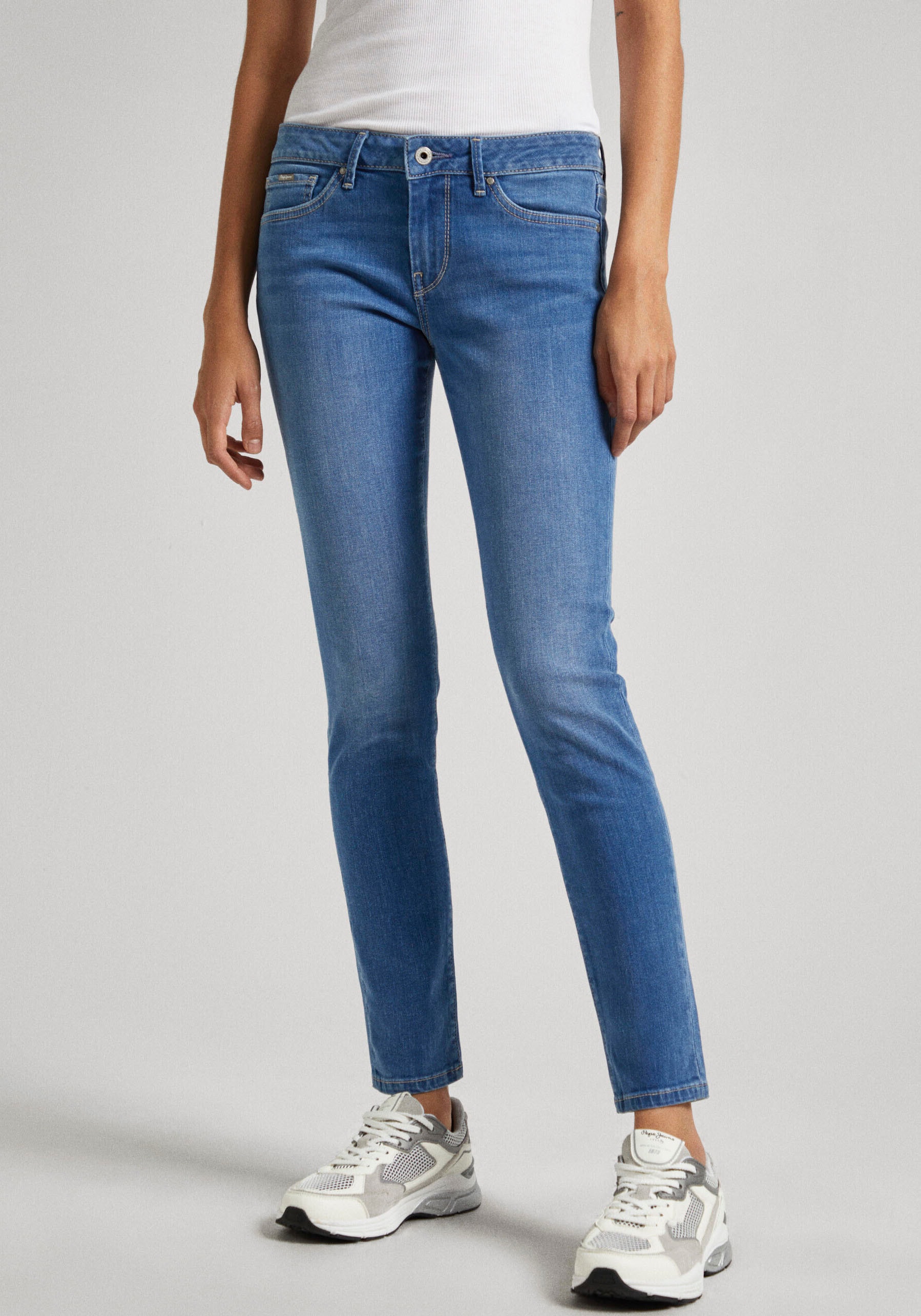 Pepe Jeans Skinny-fit-Jeans »SKINNY JEANS LW« von Pepe Jeans