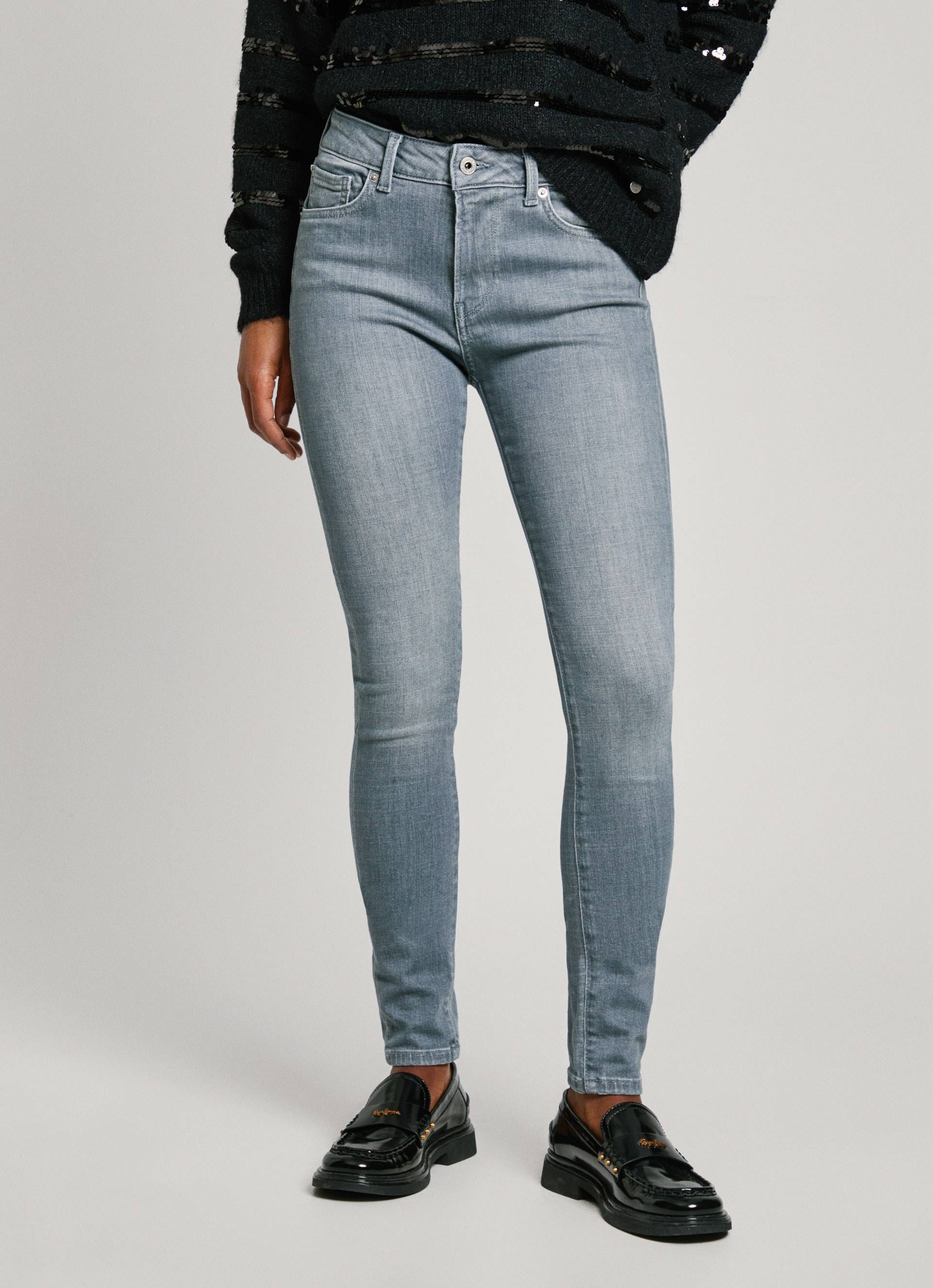 Pepe Jeans Skinny-fit-Jeans »SKINNY JEANS MW«, in verschiedenen Waschungen Pepe Jeans Skinny-fit-Jeans »SKINNY JEANS MW«, in verschiedenen Waschungen von Pepe Jeans