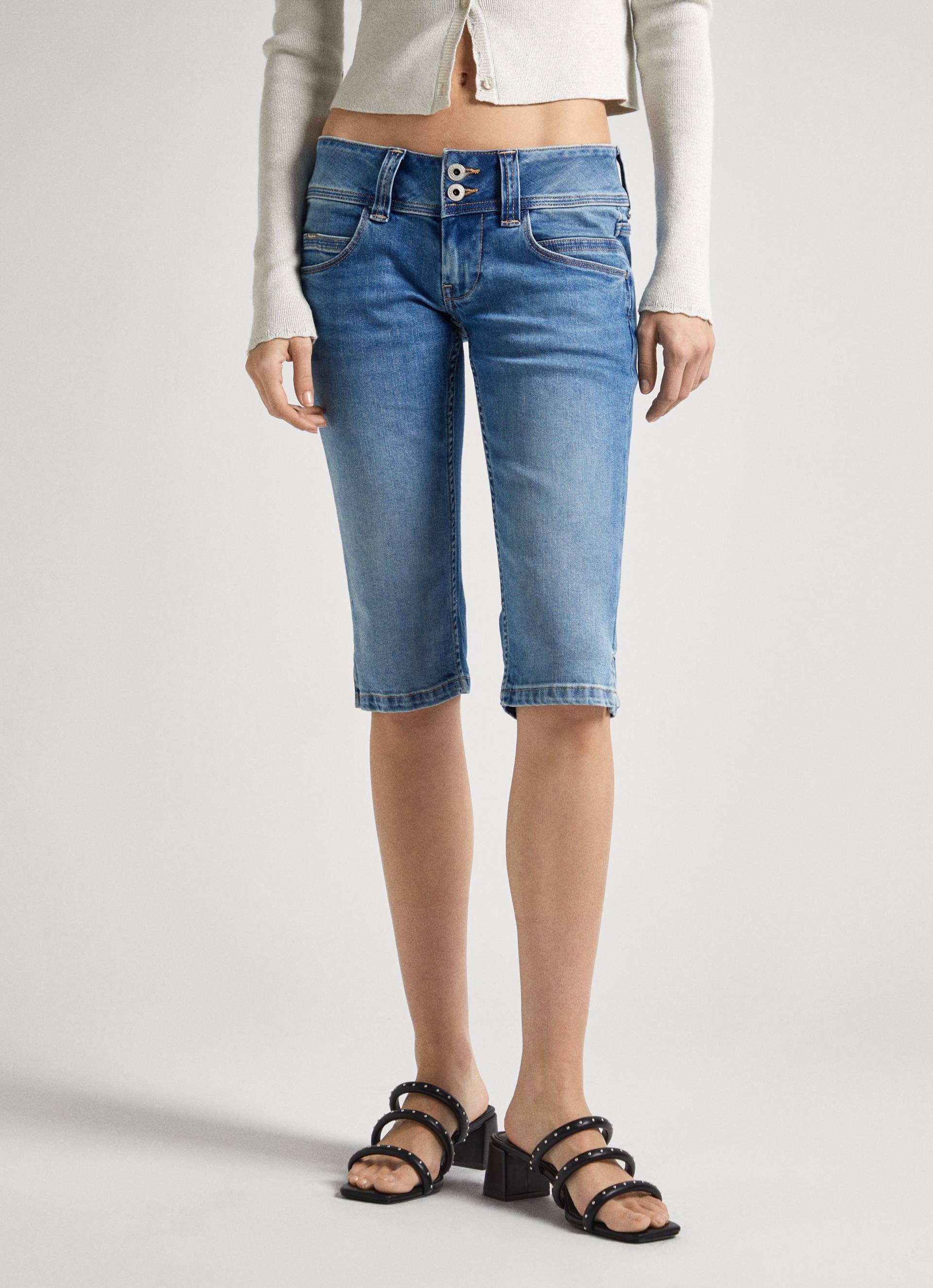 Pepe Jeans Slim-fit-Jeans »Shorts SLIM CROP LW« von Pepe Jeans