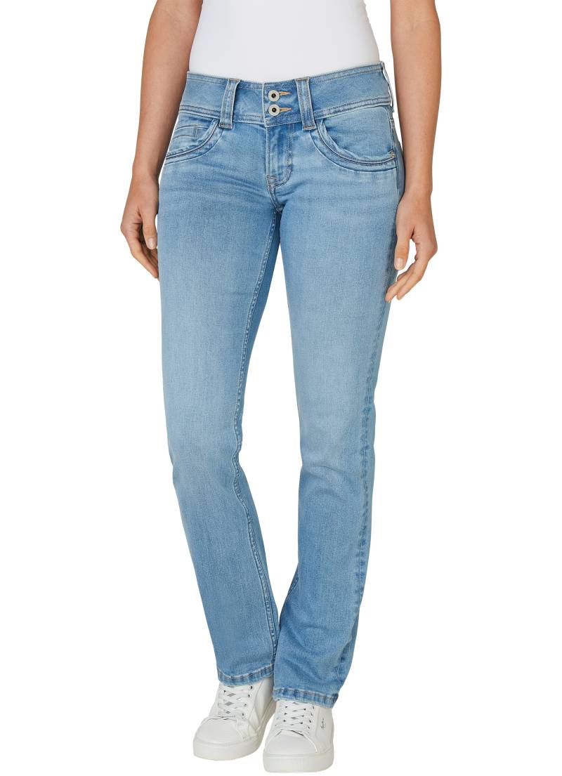 Pepe Jeans Straight-Jeans »GEN«, in schöner Qualtät mit geradem Bein und Doppel-Knopf-Bund von Pepe Jeans