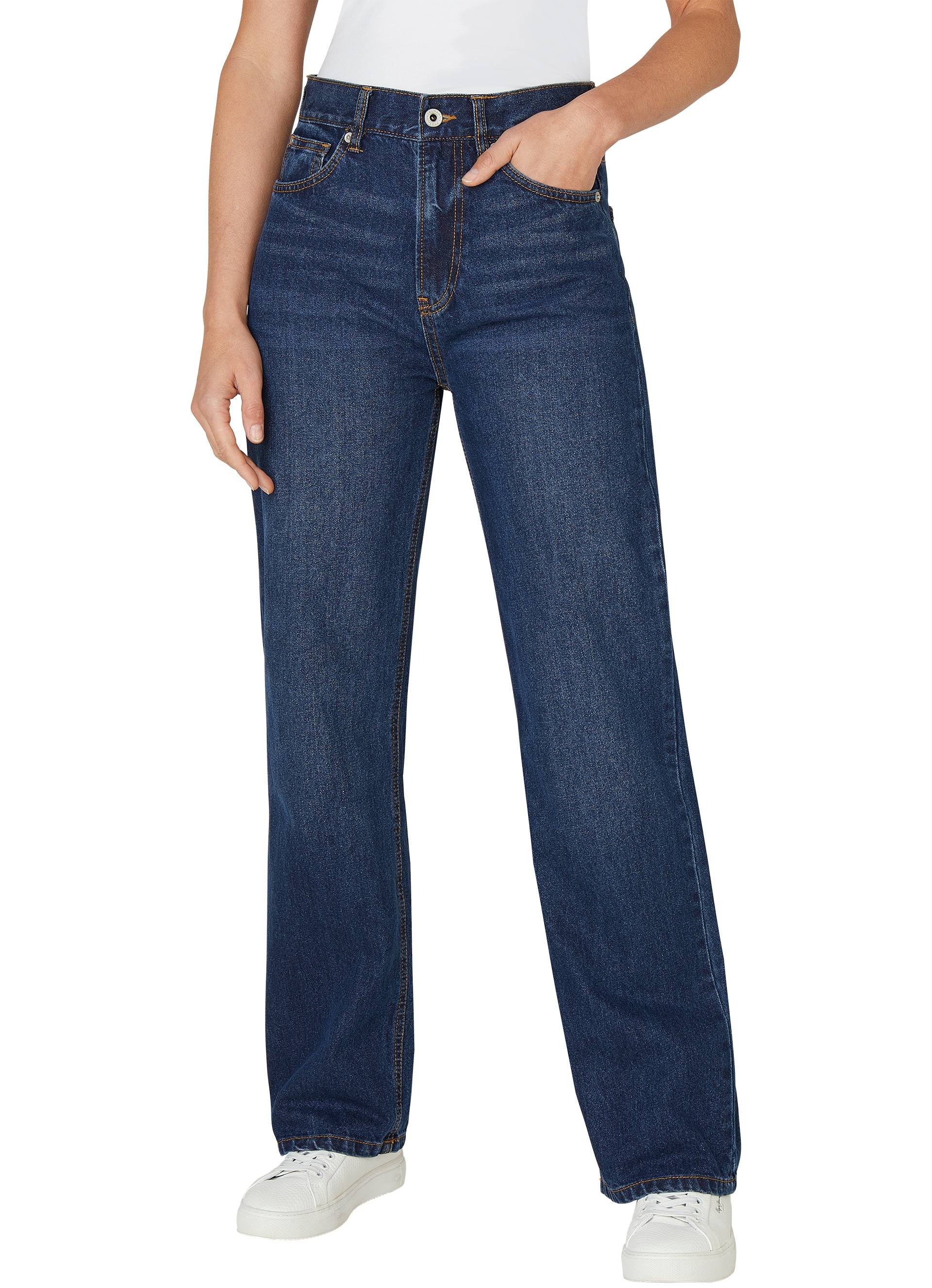 Pepe Jeans Straight-Jeans »STRAIGHT JEANS HW ROBYN«, mit hohem Bund Pepe Jeans Straight-Jeans »STRAIGHT JEANS HW ROBYN«, mit hohem Bund von Pepe Jeans