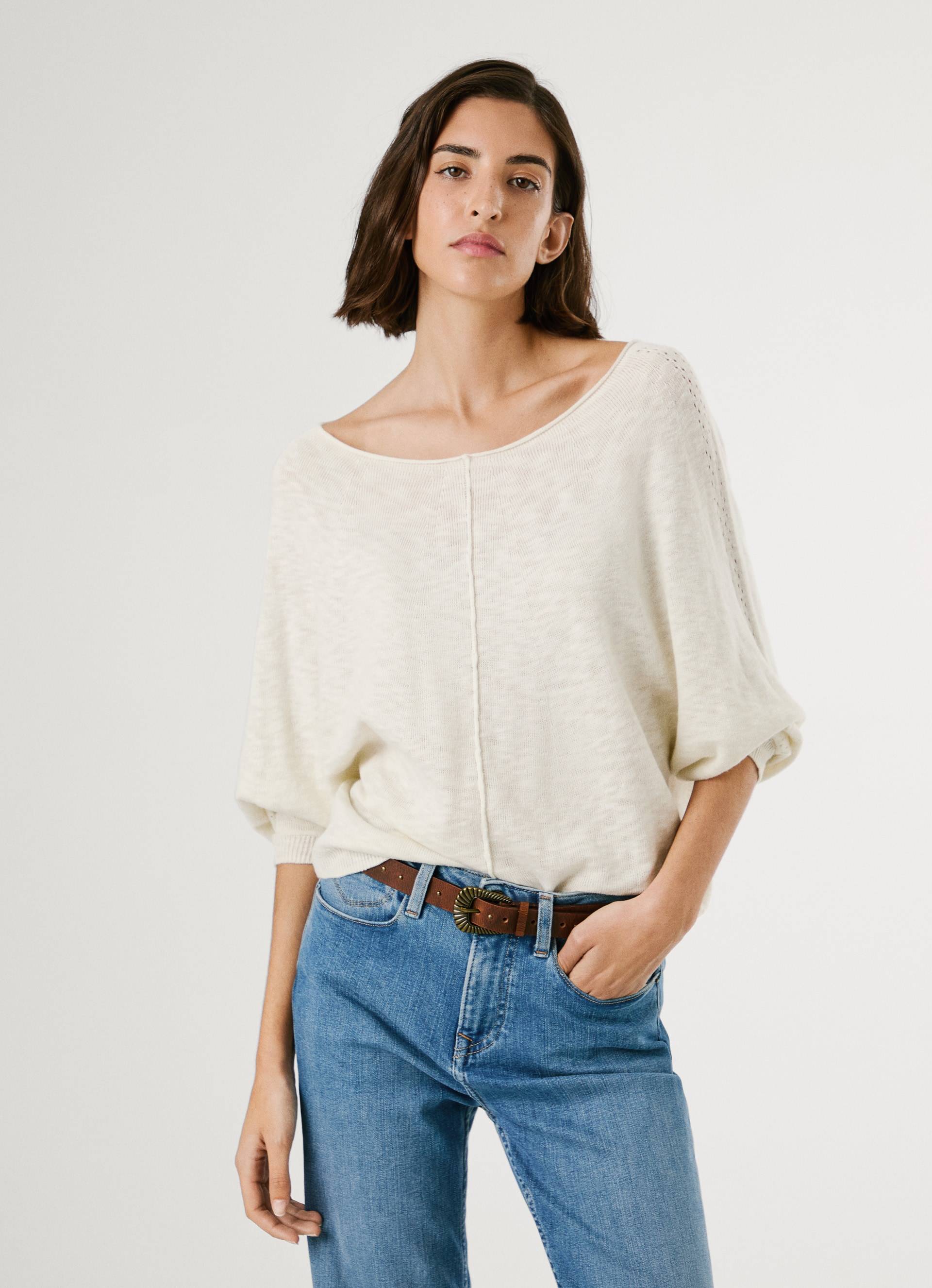 Pepe Jeans Strickpullover »CANDELA«, mit Ajourstrickmuster Pepe Jeans Strickpullover »CANDELA«, mit Ajourstrickmuster von Pepe Jeans