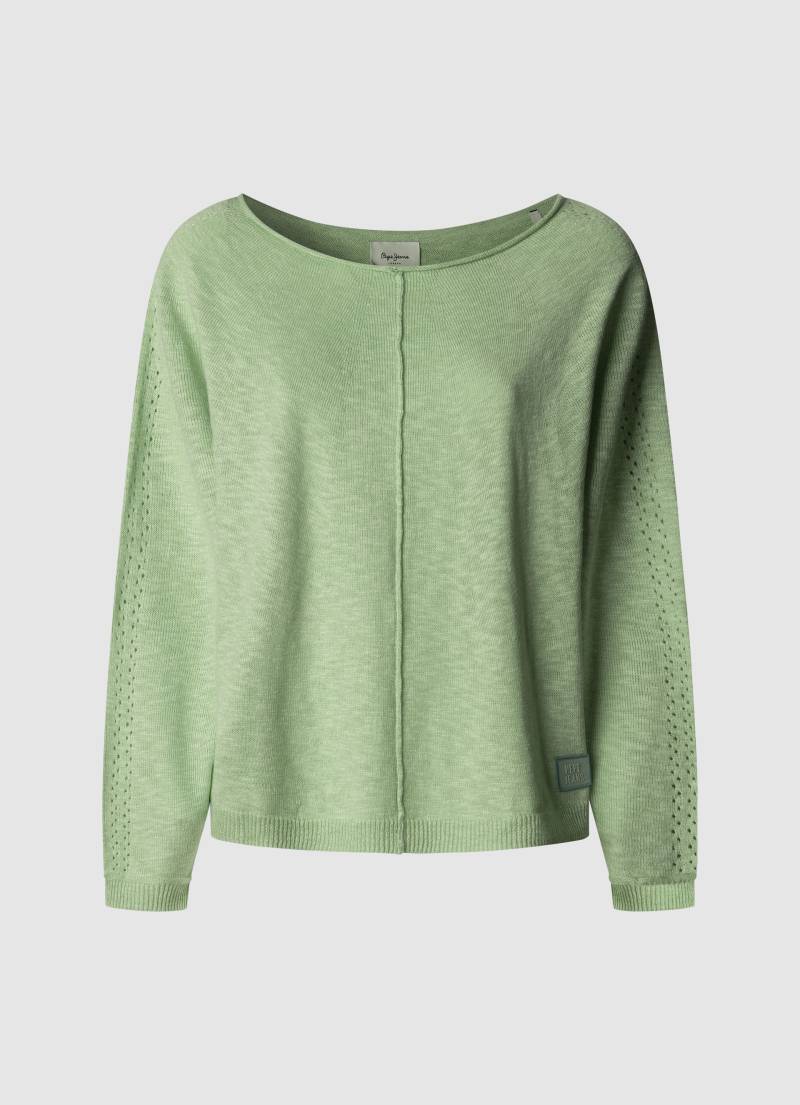 Pepe Jeans Strickpullover »CANDELA«, mit Ajourstrickmuster von Pepe Jeans