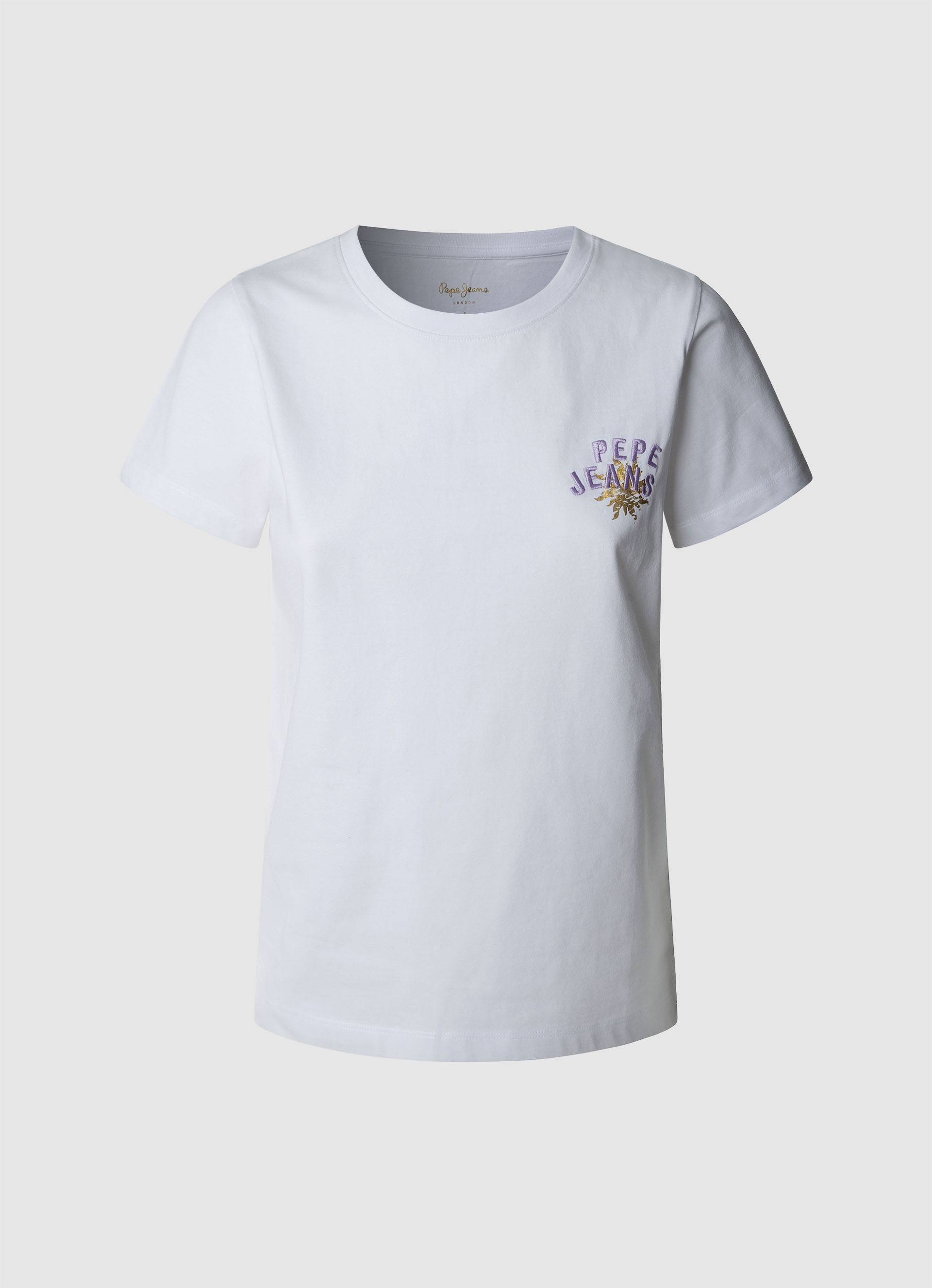Pepe Jeans T-Shirt »AMANDA«, mit Stick- und Druckelementen Pepe Jeans T-Shirt »AMANDA«, mit Stick- und Druckelementen von Pepe Jeans