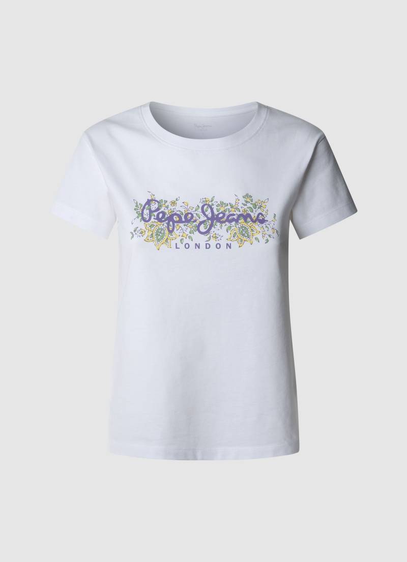 Pepe Jeans T-Shirt »AVA«, mit floralem Print von Pepe Jeans