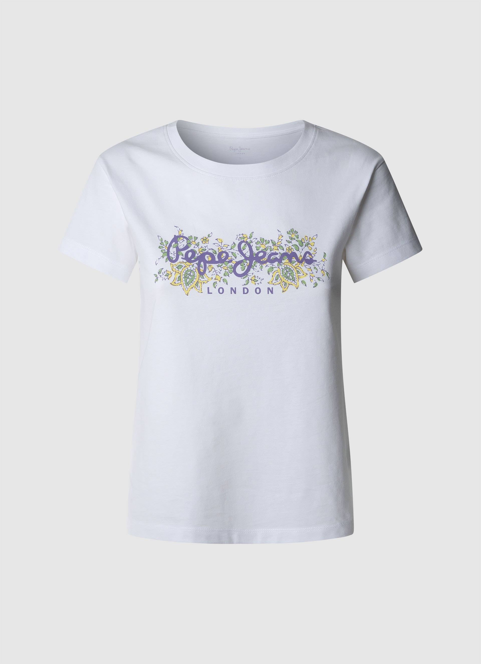 Pepe Jeans T-Shirt »AVA«, mit floralem Print von Pepe Jeans