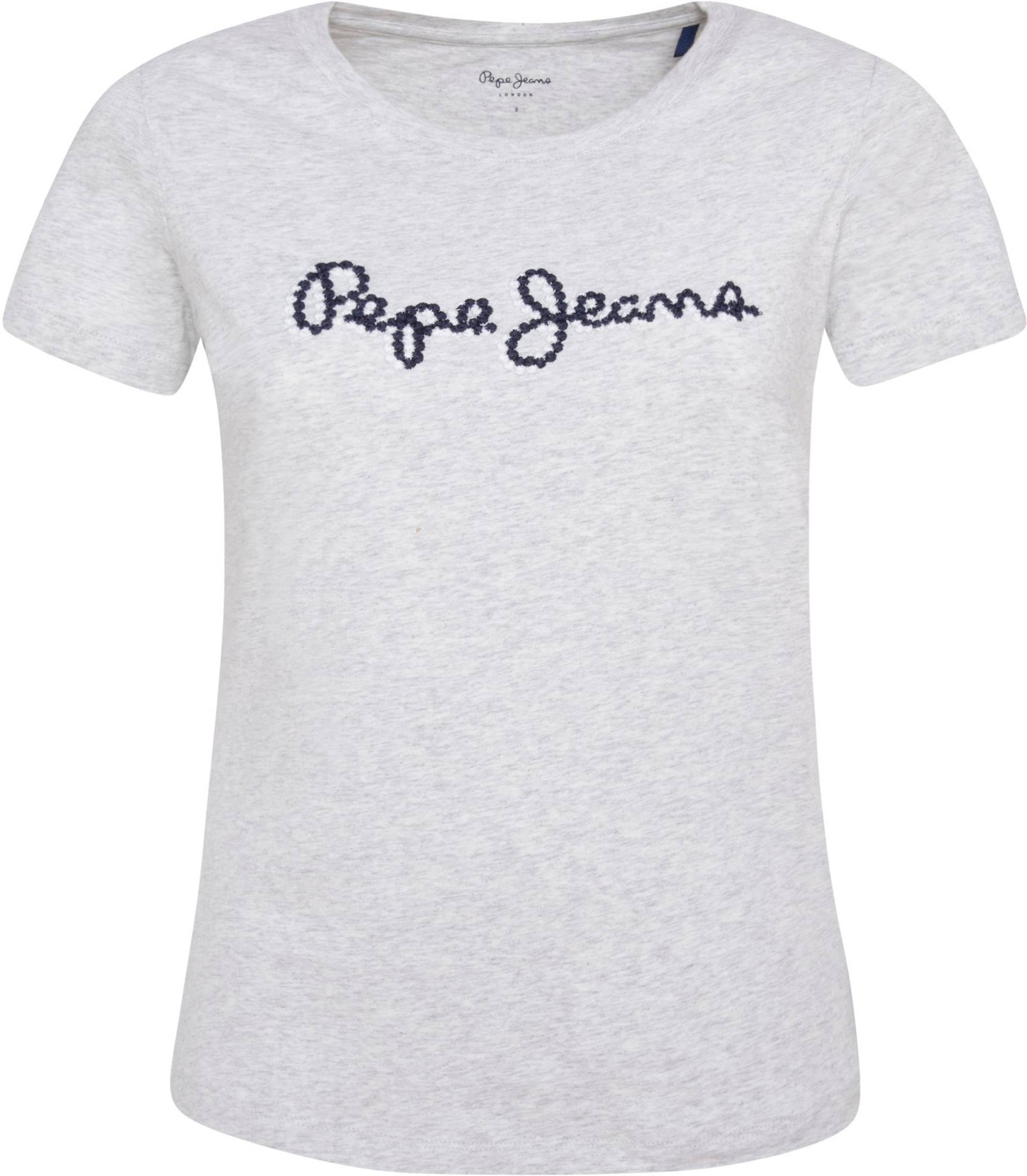 Pepe Jeans T-Shirt »BAMBIE«, mit gestickter Logoapplikation von Pepe Jeans