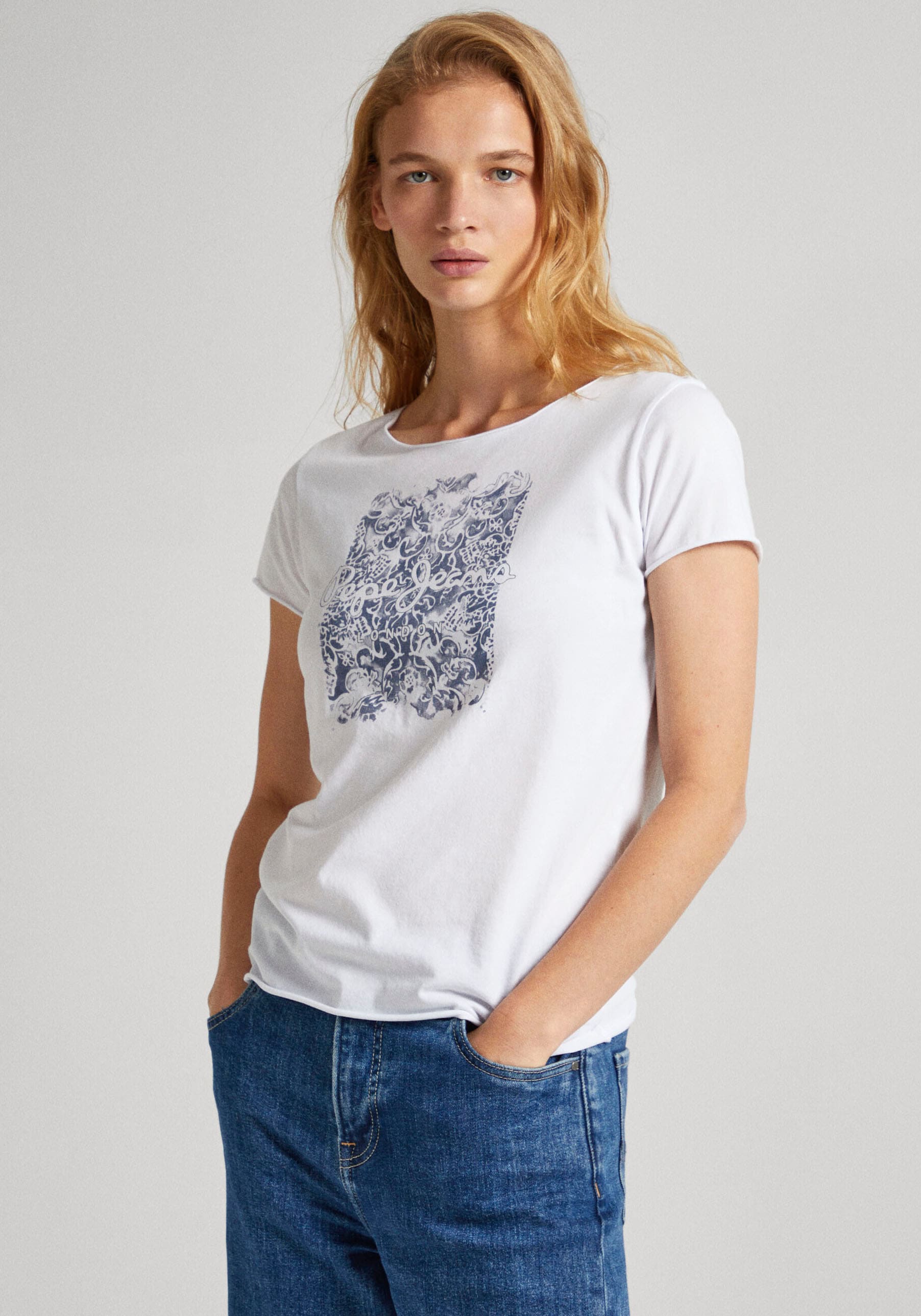 Pepe Jeans T-Shirt »JURY«, mit Print Pepe Jeans T-Shirt »JURY«, mit Print von Pepe Jeans