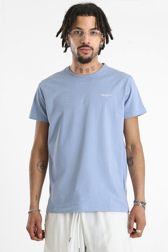 Pepe Jeans T-Shirt | Light Thames Blue | Herren  | M von Pepe Jeans