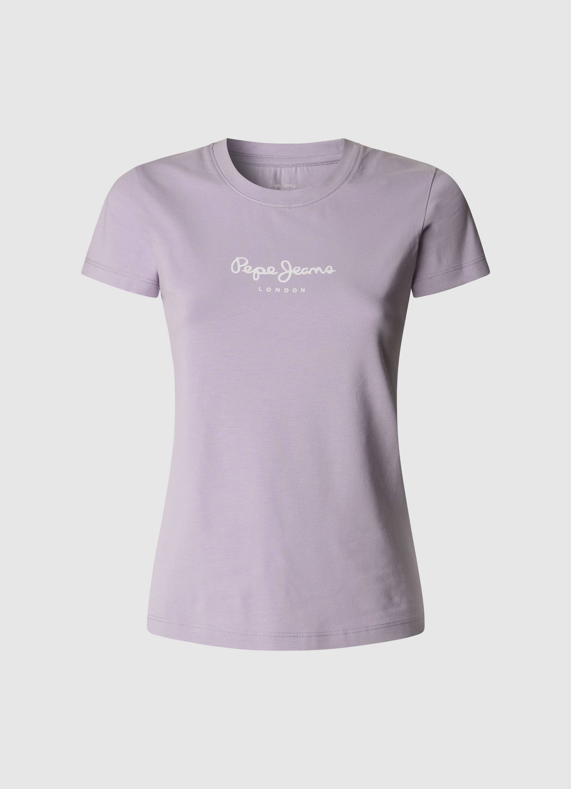 Pepe Jeans T-Shirt »NEW VIRGINIA«, mit Markenprint von Pepe Jeans