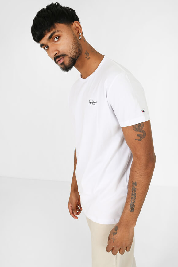 Pepe Jeans T-Shirt | Weiss | Herren  | S von Pepe Jeans