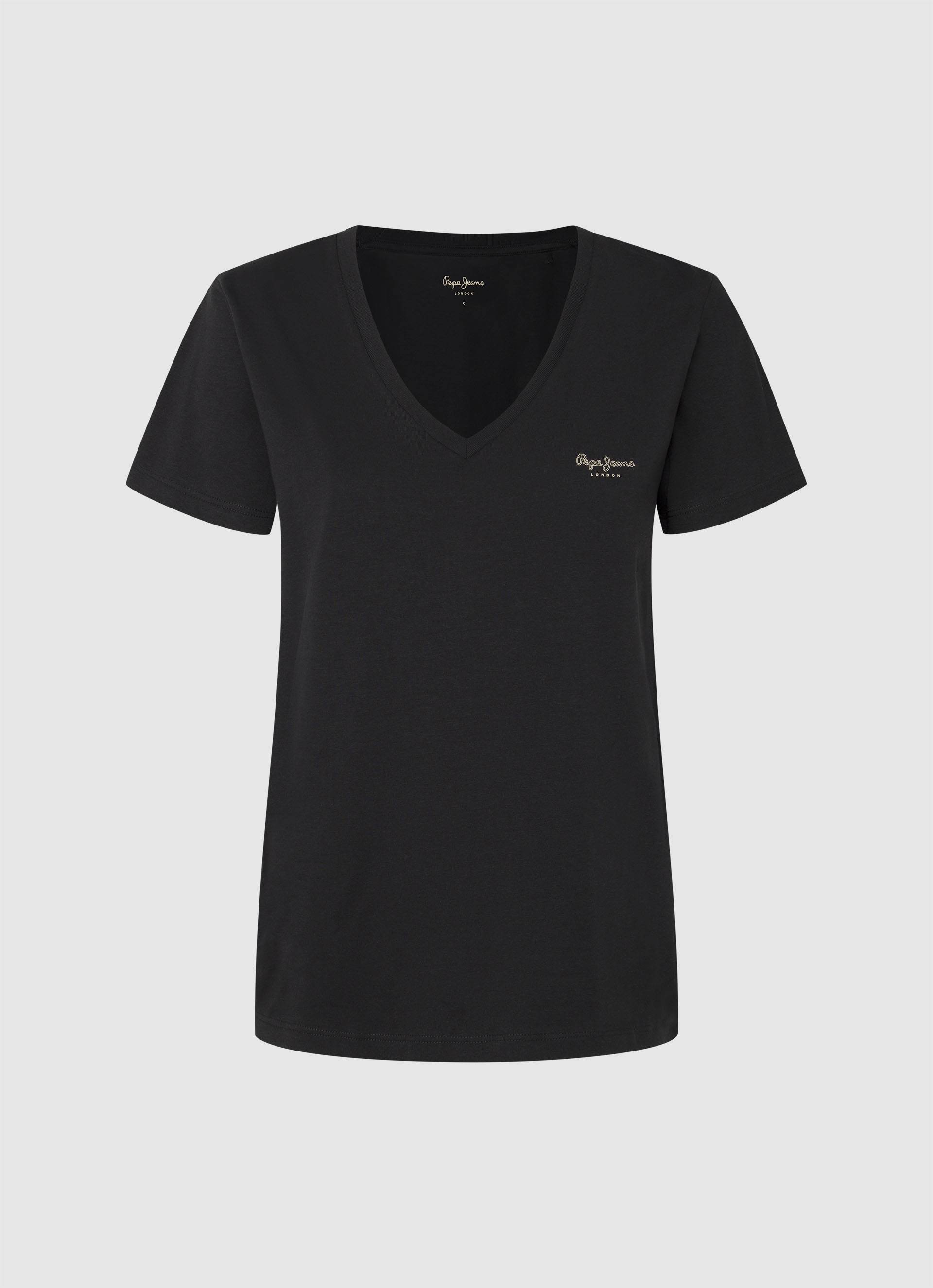 Pepe Jeans V-Shirt »FIORE V NECK« Pepe Jeans V-Shirt »FIORE V NECK« von Pepe Jeans