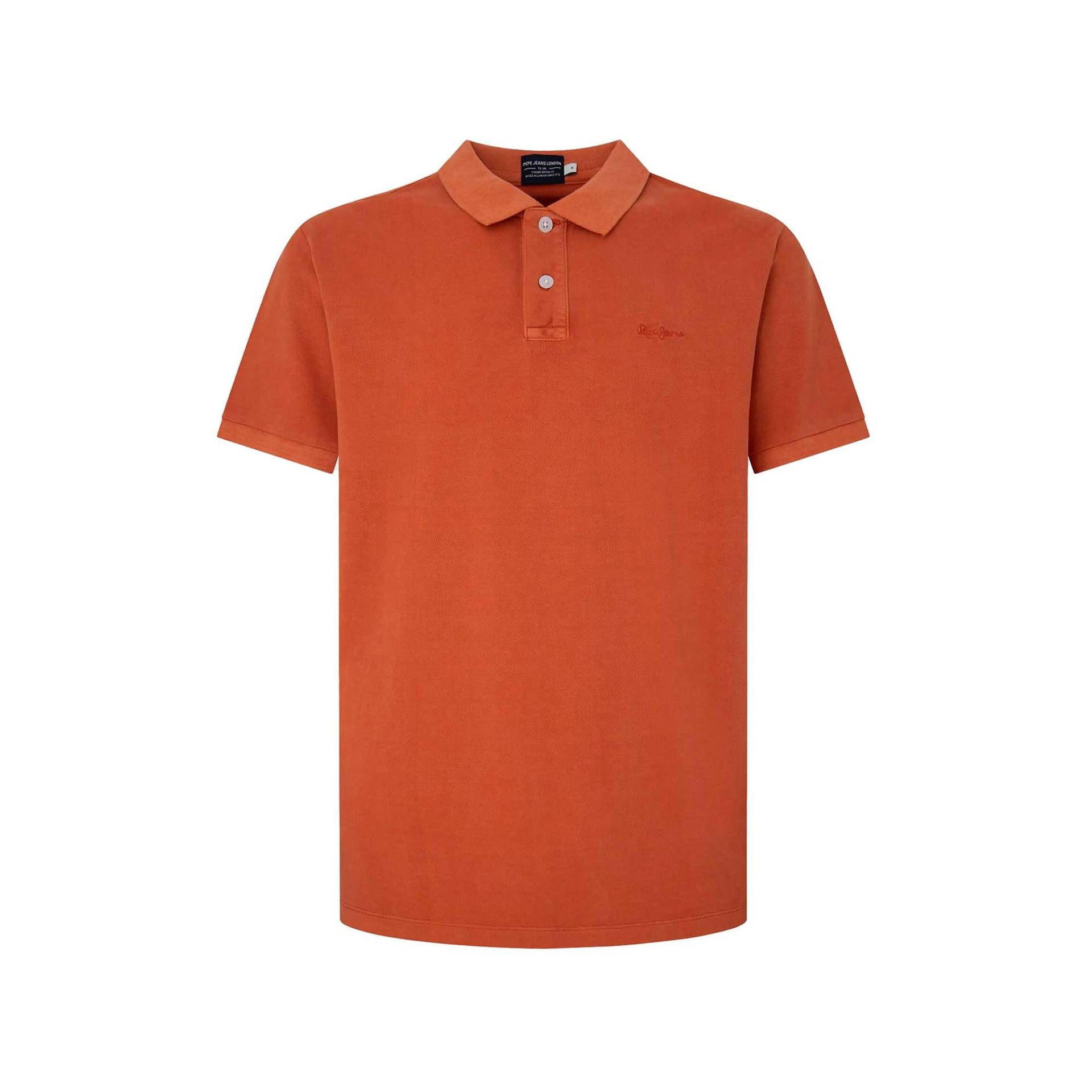 Poloshirt, Kurzarm Herren Orange XL von Pepe Jeans
