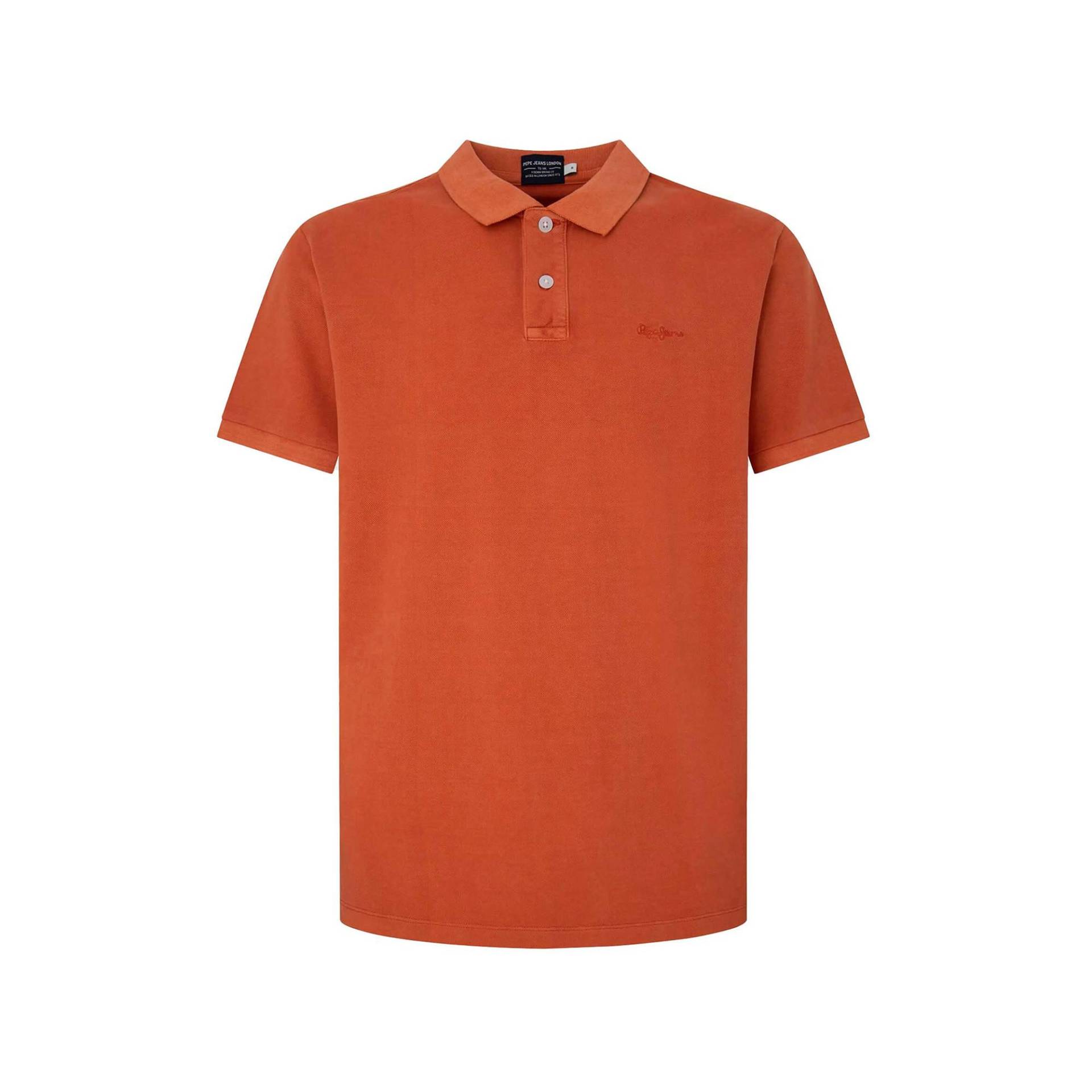 Poloshirt, Kurzarm Herren Orange XXL von Pepe Jeans