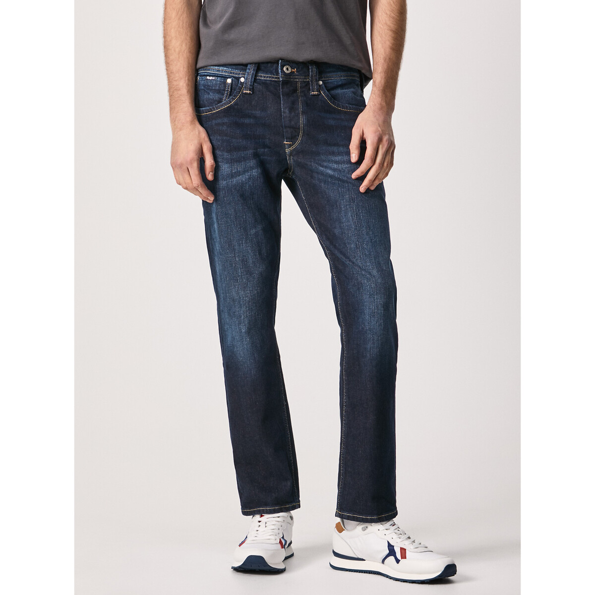 Regular-Jeans Cash, Stretch-Denim von Pepe Jeans