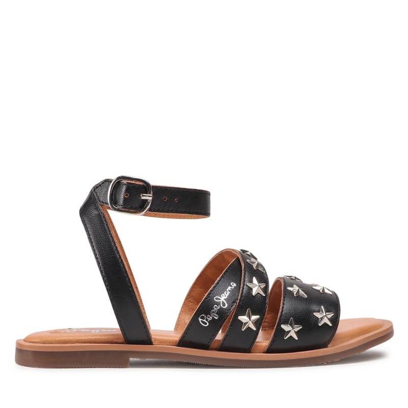 Sandalen Pepe Jeans Irma Studs PGS90176 Black 999 von Pepe Jeans