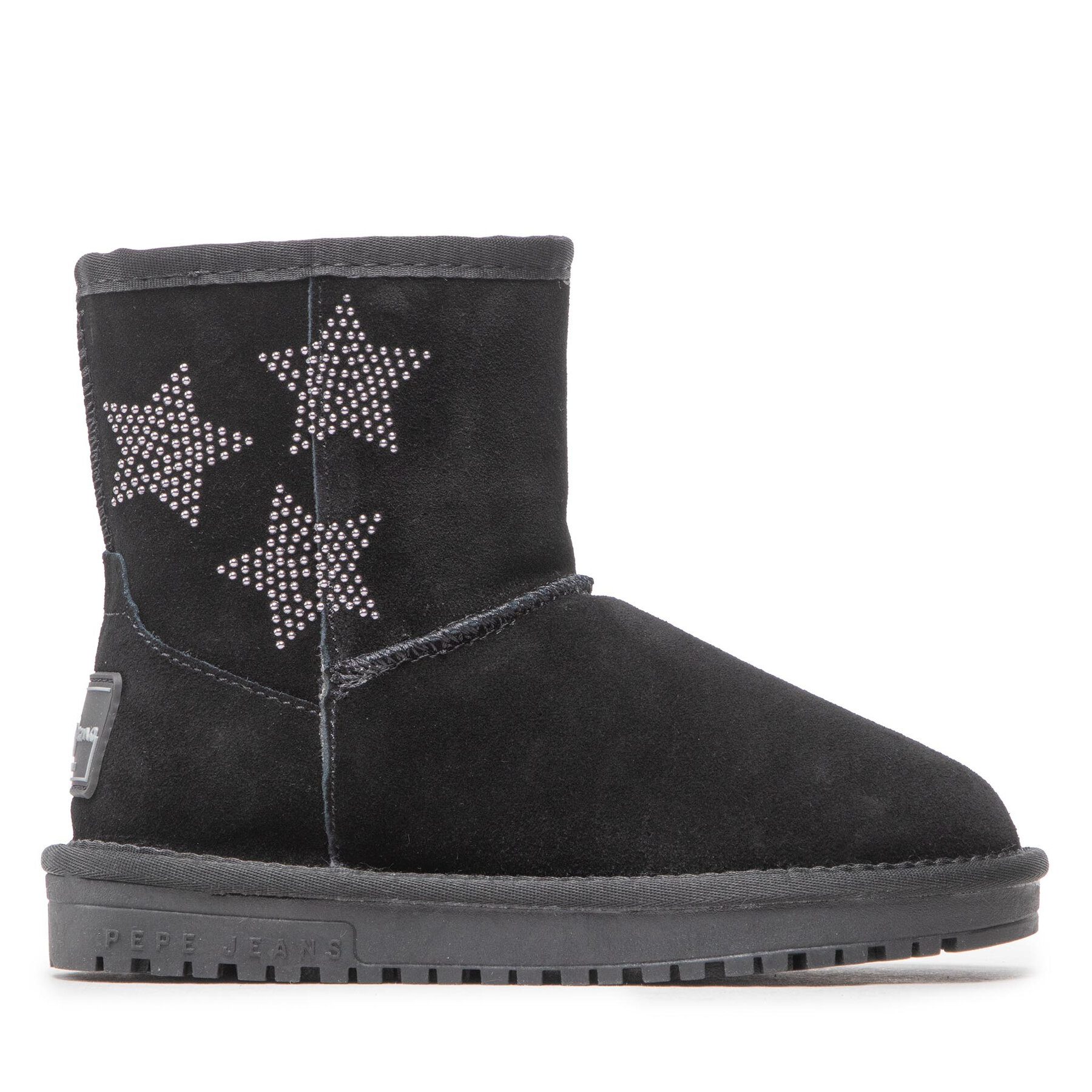 Schneeschuhe Pepe Jeans Diss Girl Stars PGS50181 Black 999 von Pepe Jeans