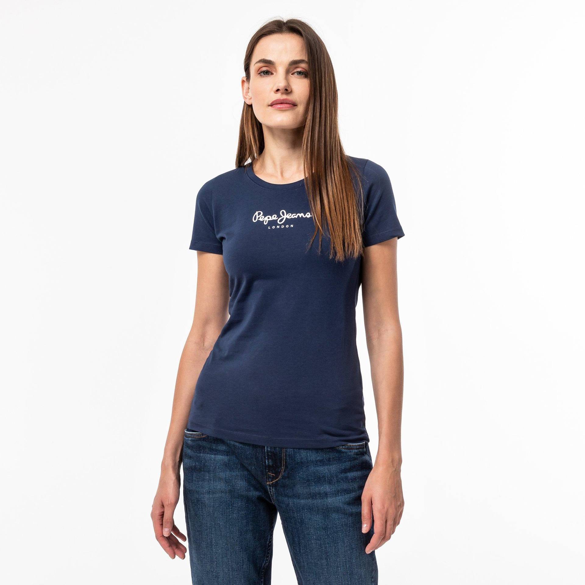 T-shirt, Kurzarm Damen Dunkelblau M von Pepe Jeans