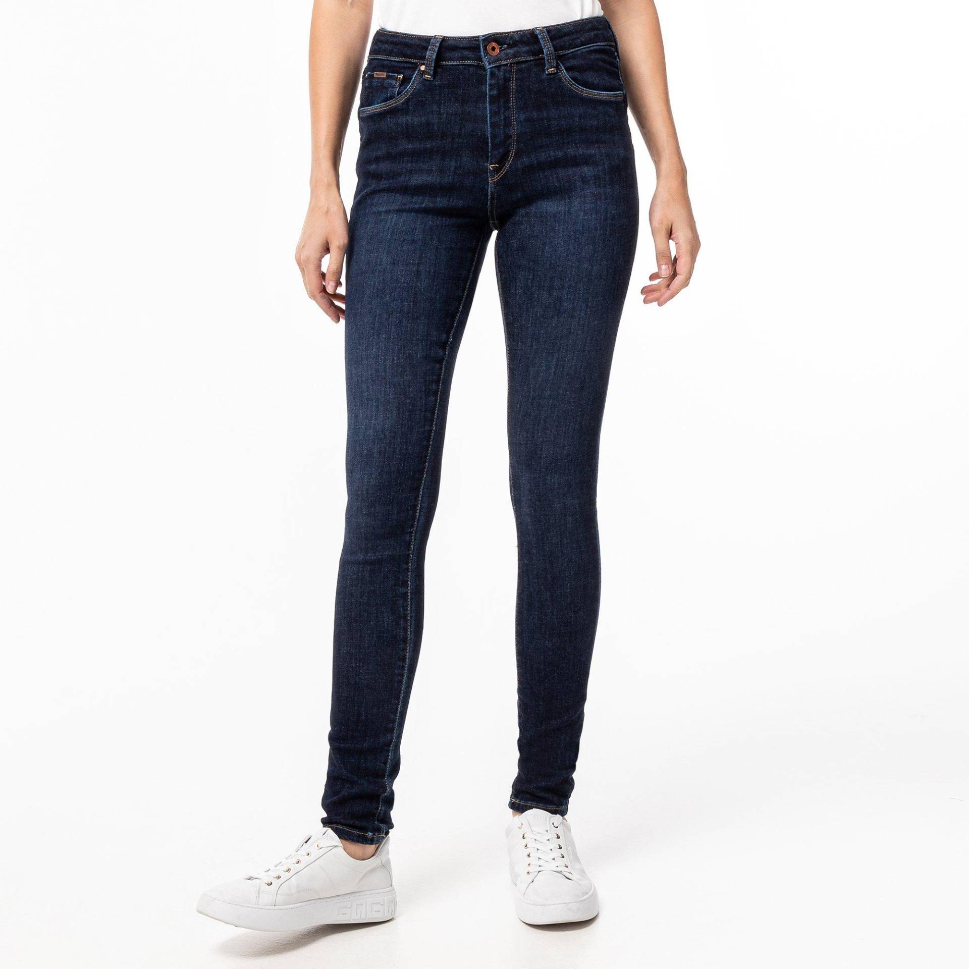 Jeans, Skinny Fit Damen Marine W27 von Pepe Jeans