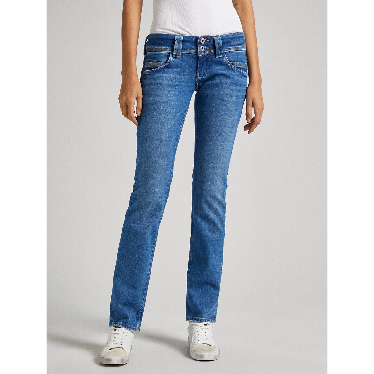 Slim-Fit-Jeans, Hüftbund von Pepe Jeans