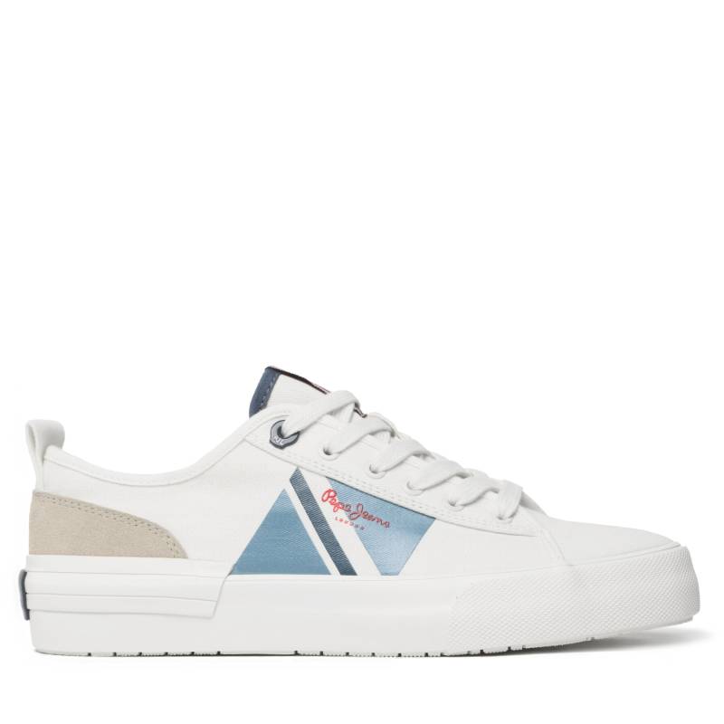Sneakers Pepe Jeans Allen Flag Color PMS30903 White 800 von Pepe Jeans