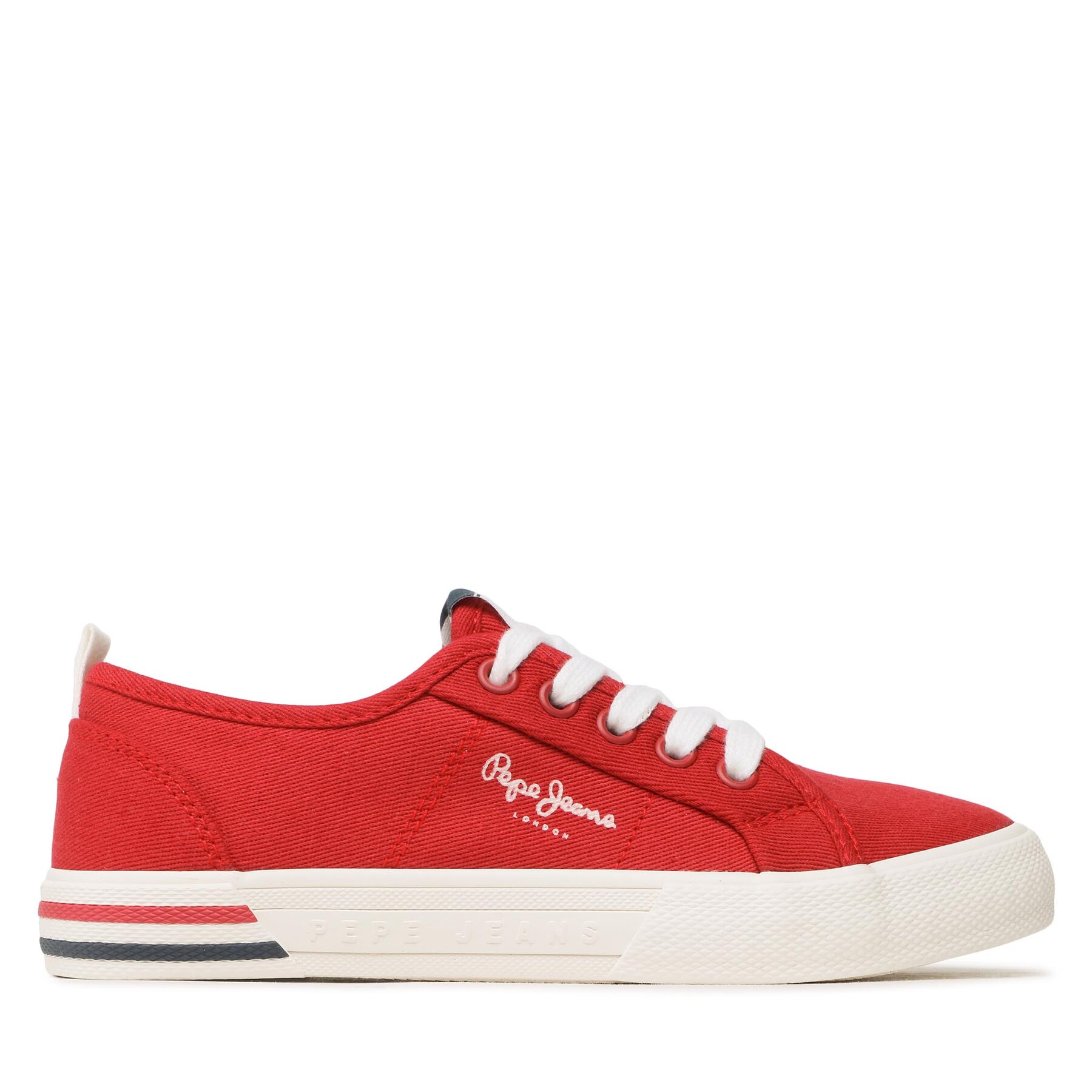 Sneakers Pepe Jeans Brady Basic Boy PBS30549 Red 255 von Pepe Jeans