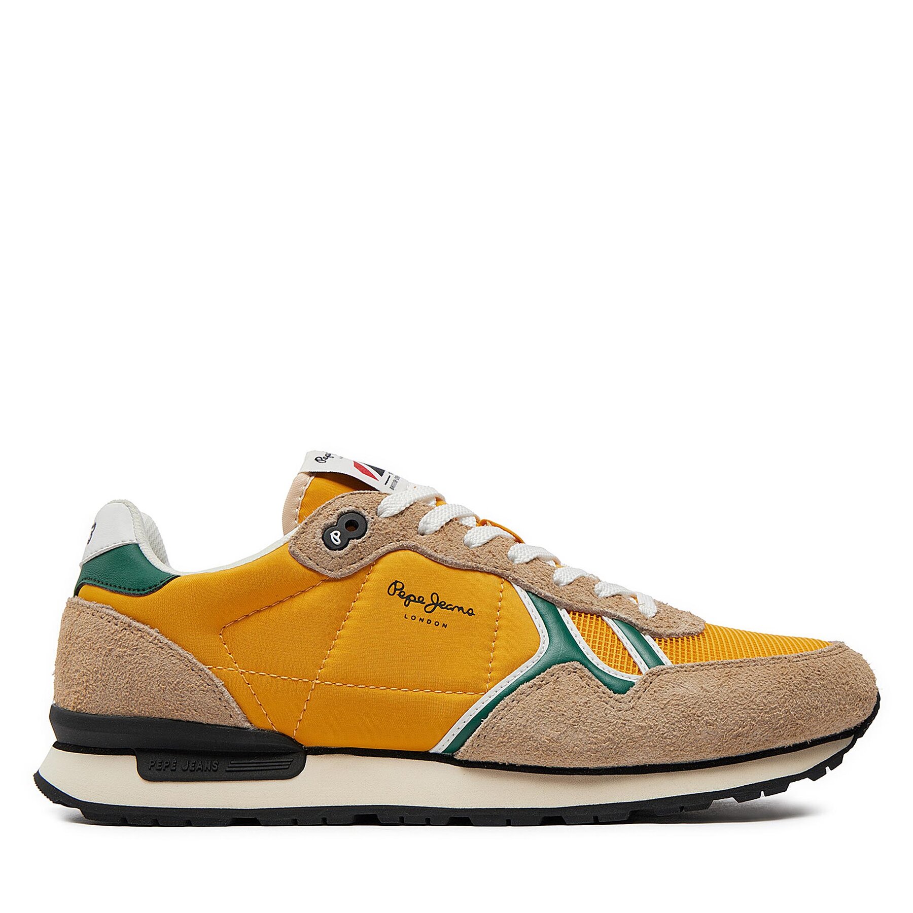 Sneakers Pepe Jeans Brit Fun M PMS31046 Rugby Yellow 069 von Pepe Jeans