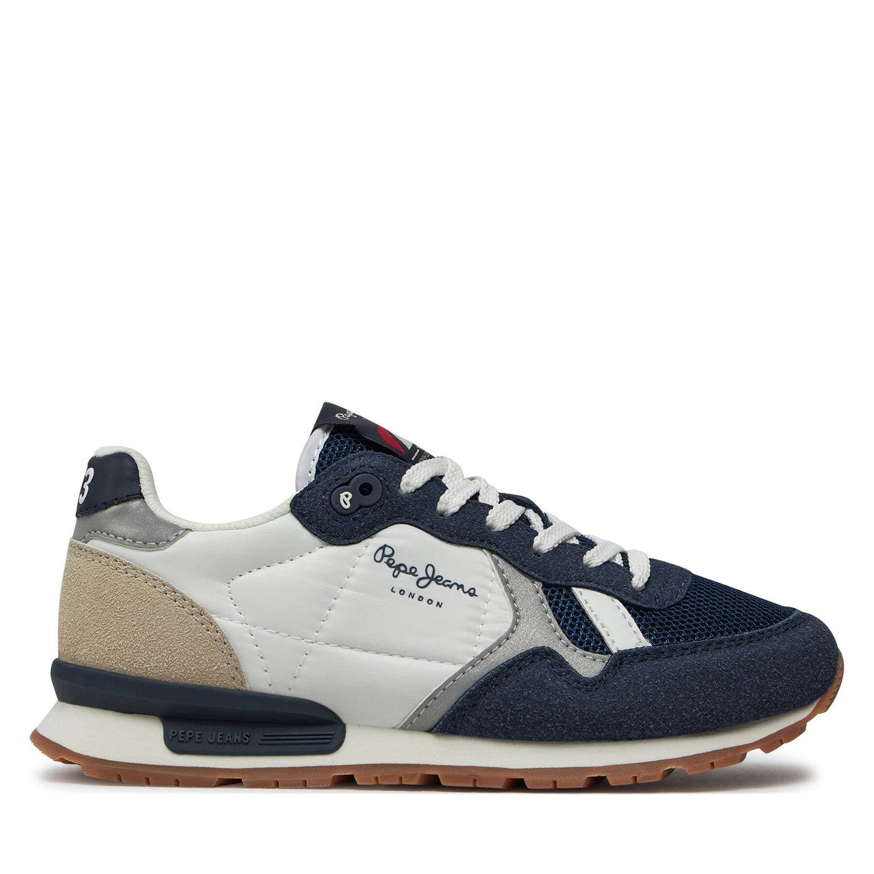 Sneakers Pepe Jeans Brit Young B PBS40003 Navy 595 von Pepe Jeans