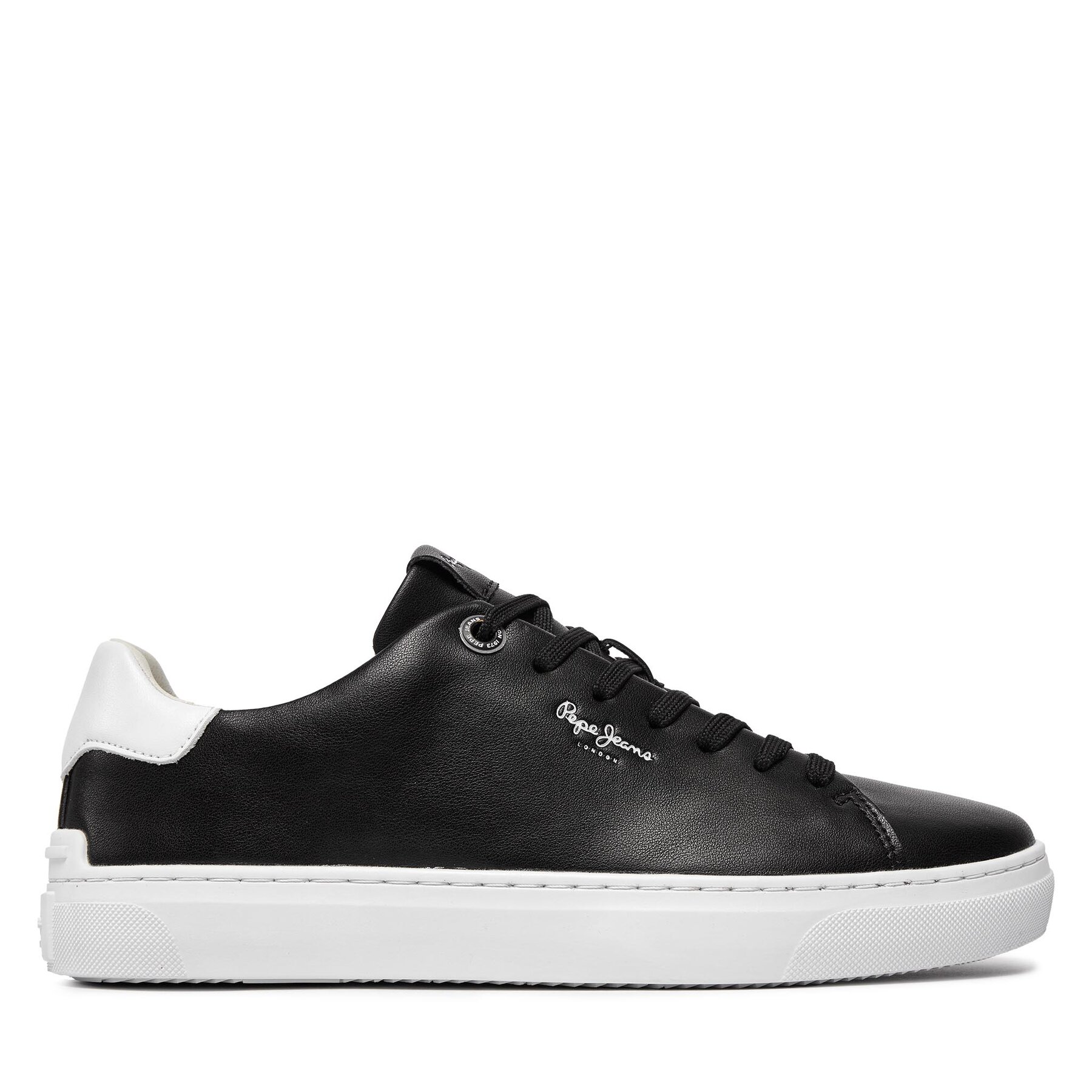Sneakers Pepe Jeans Camden Basic M PMS00007 Black 999 von Pepe Jeans